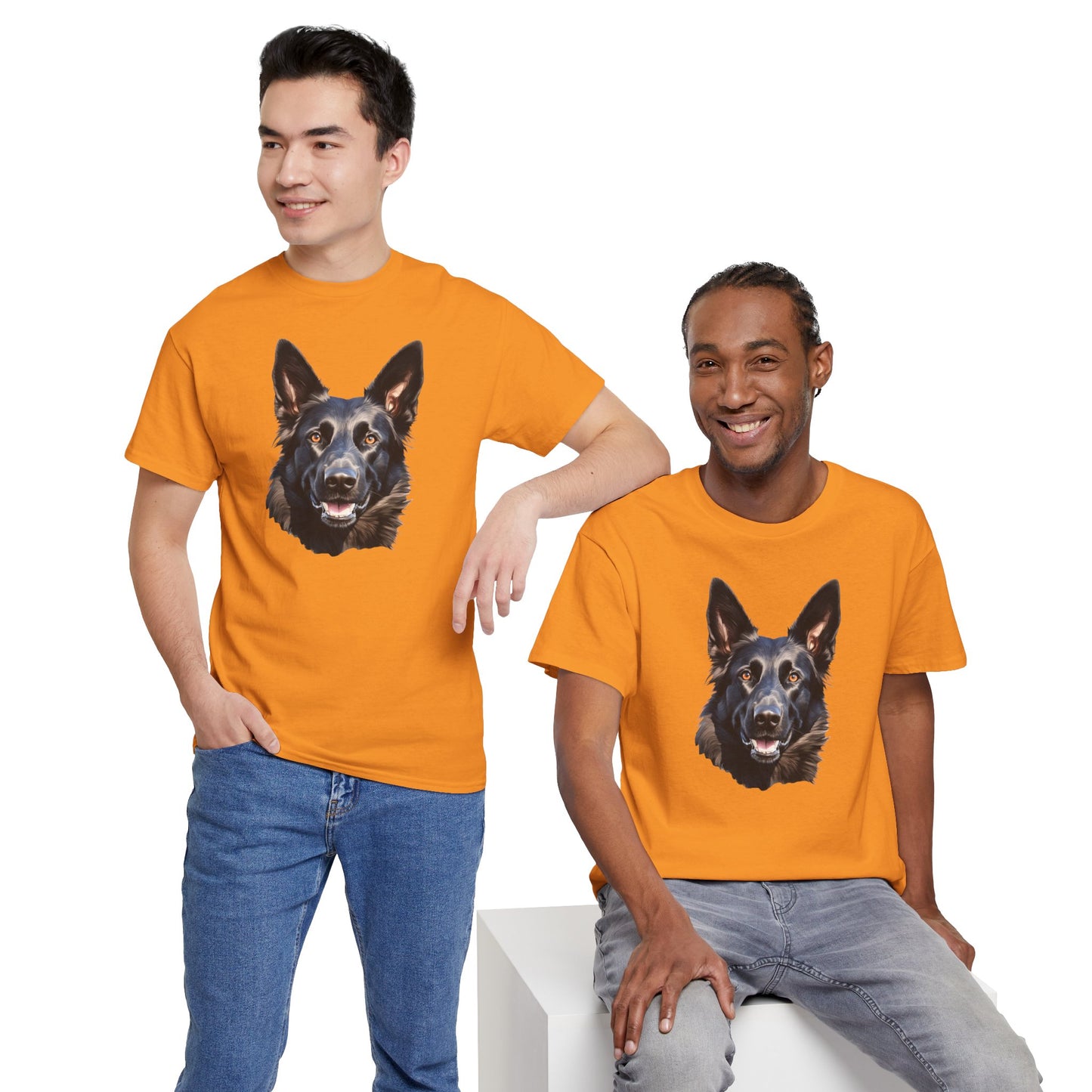 Dog Lover Unisex Tee with Vibrant Design - Ideal for Casual Outings and Gifting
