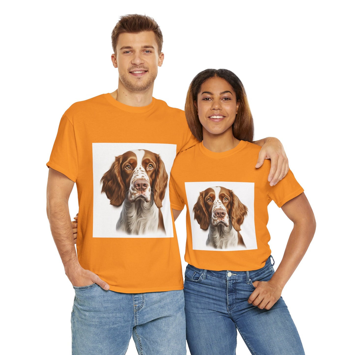 Dog Lover Unisex Tee with Vibrant Design - Ideal for Casual Outings and Gifting