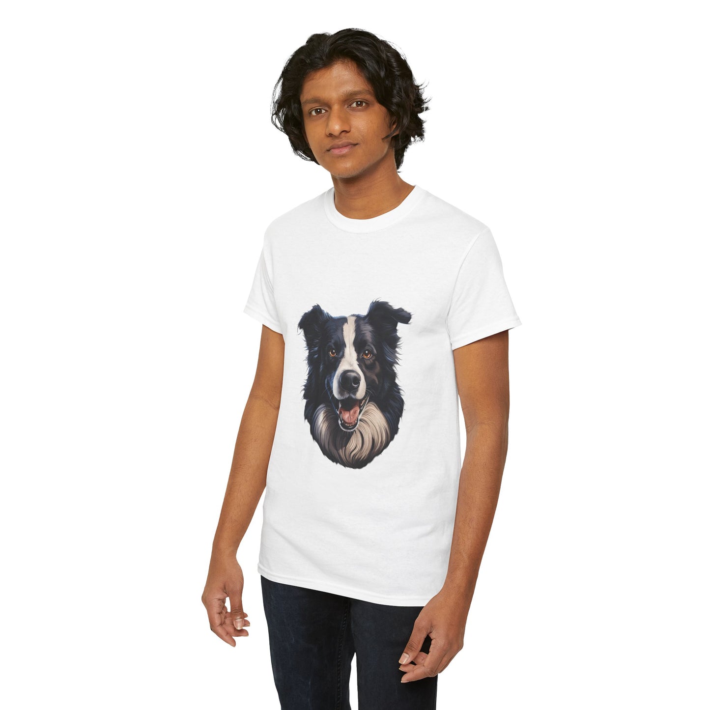 Dog Lover Unisex Tee with Vibrant Design - Ideal for Casual Outings and Gifting