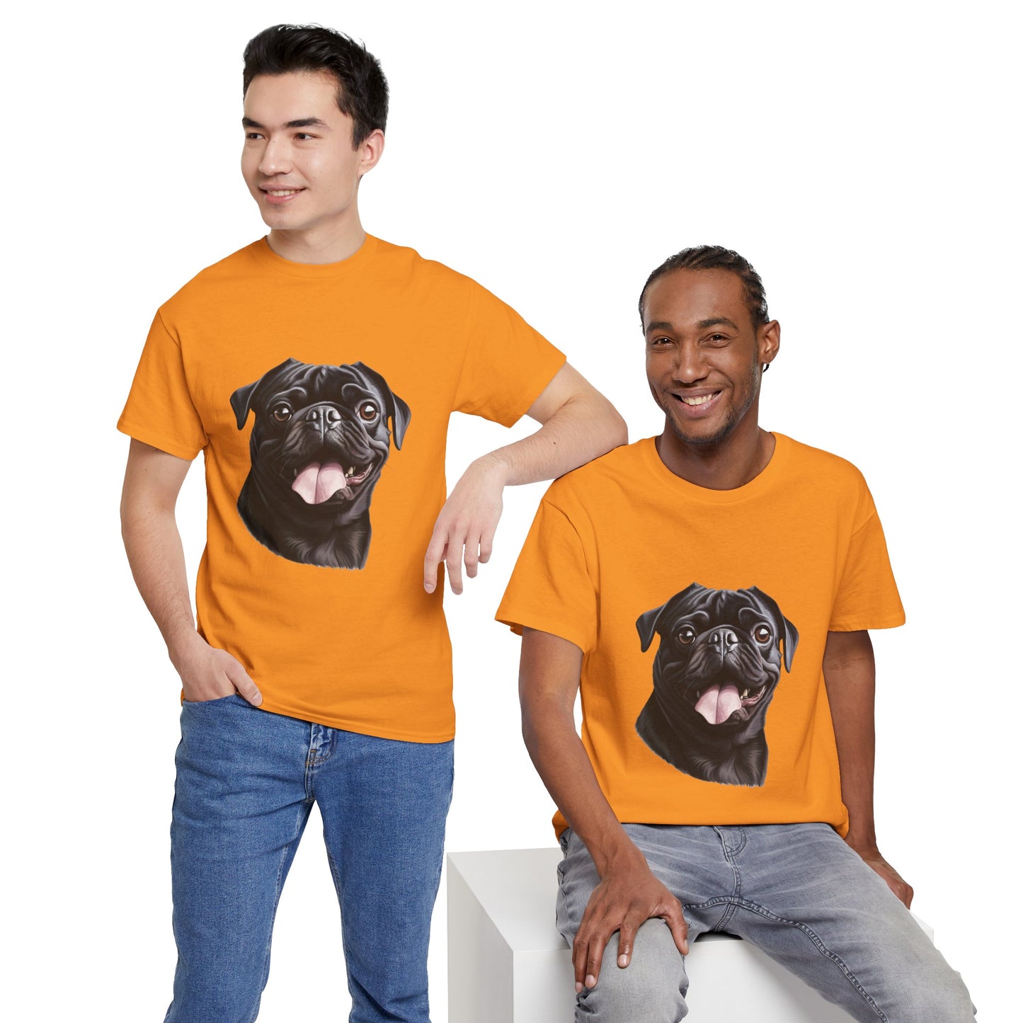 Dog Lover Unisex Tee with Vibrant Design - Ideal for Casual Outings and Gifting
