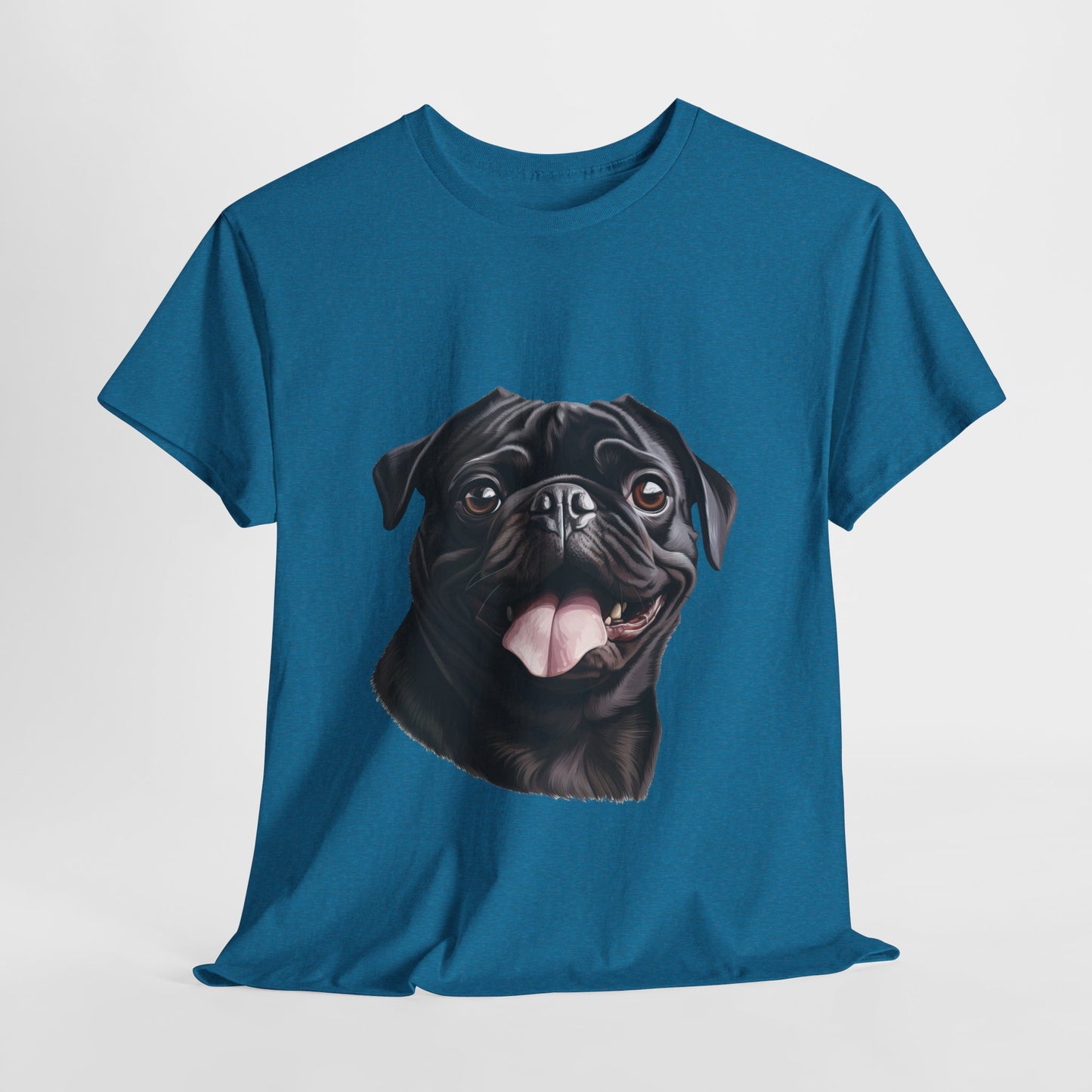 Dog Lover Unisex Tee with Vibrant Design - Ideal for Casual Outings and Gifting