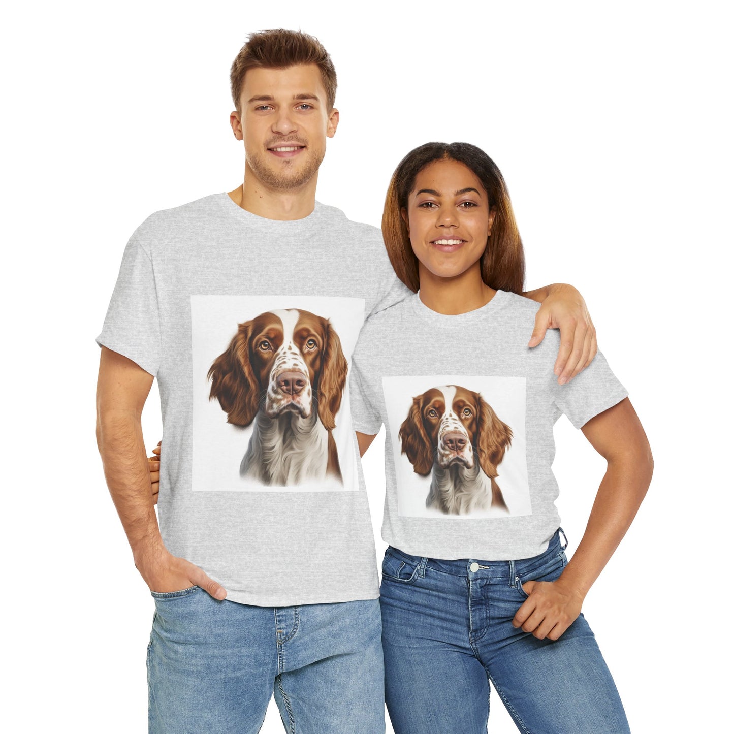 Dog Lover Unisex Tee with Vibrant Design - Ideal for Casual Outings and Gifting
