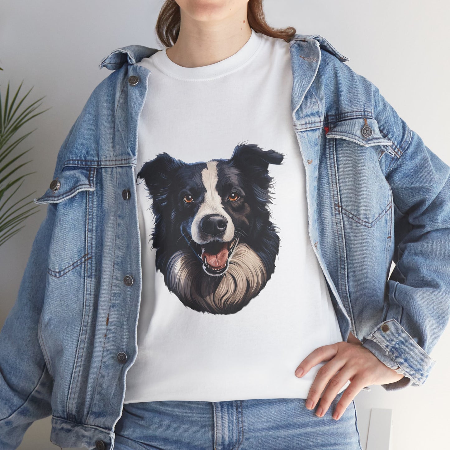 Dog Lover Unisex Tee with Vibrant Design - Ideal for Casual Outings and Gifting