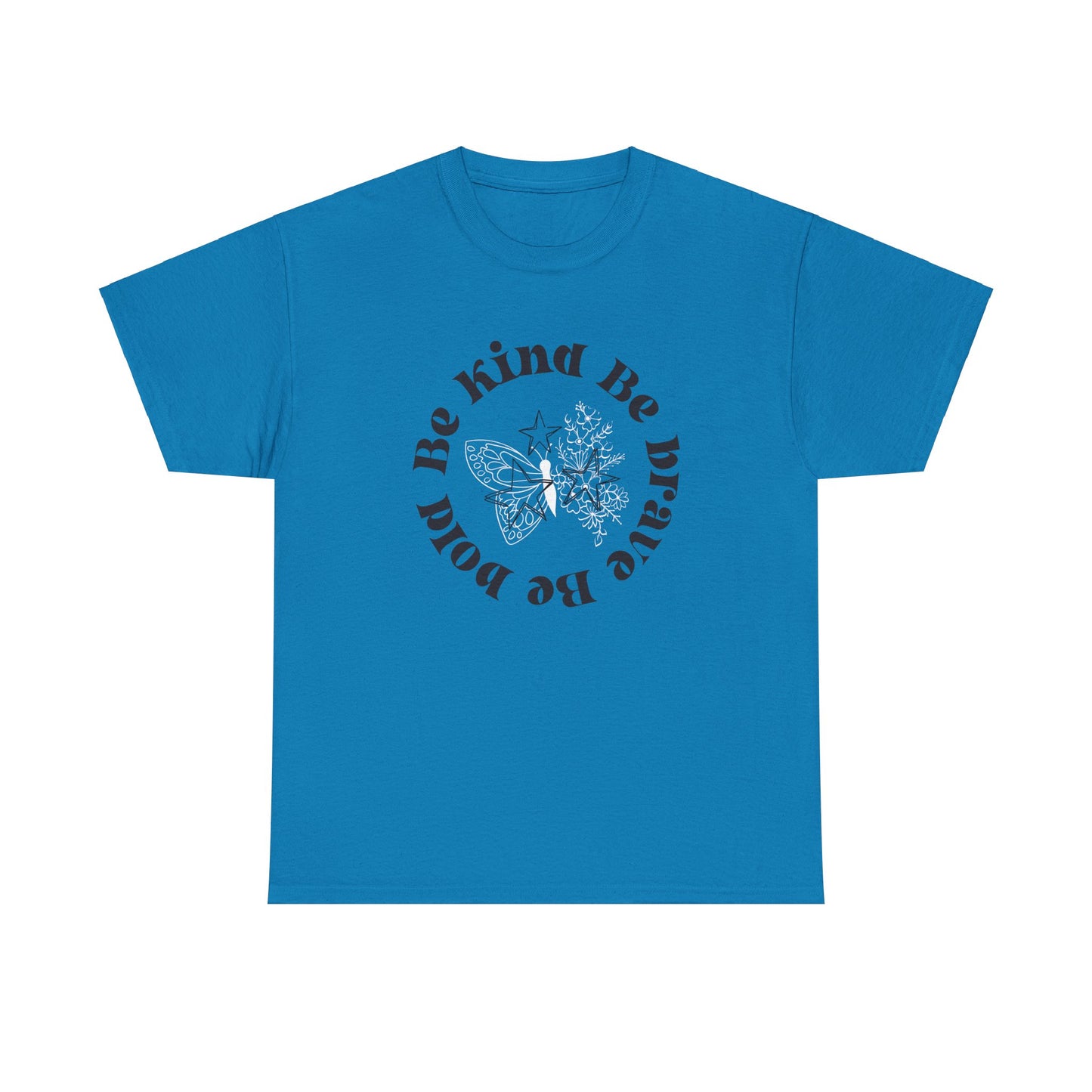 Be Kind Unisex Heavy Cotton Tee - Comfortable, Positive Vibes Apparel