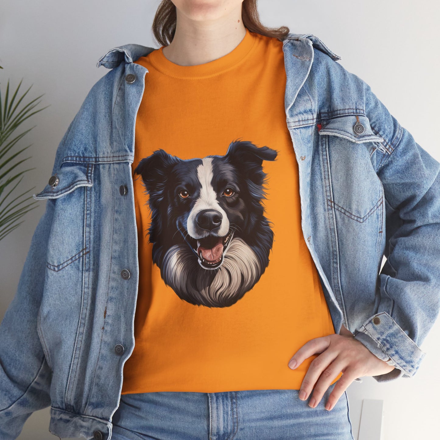 Dog Lover Unisex Tee with Vibrant Design - Ideal for Casual Outings and Gifting