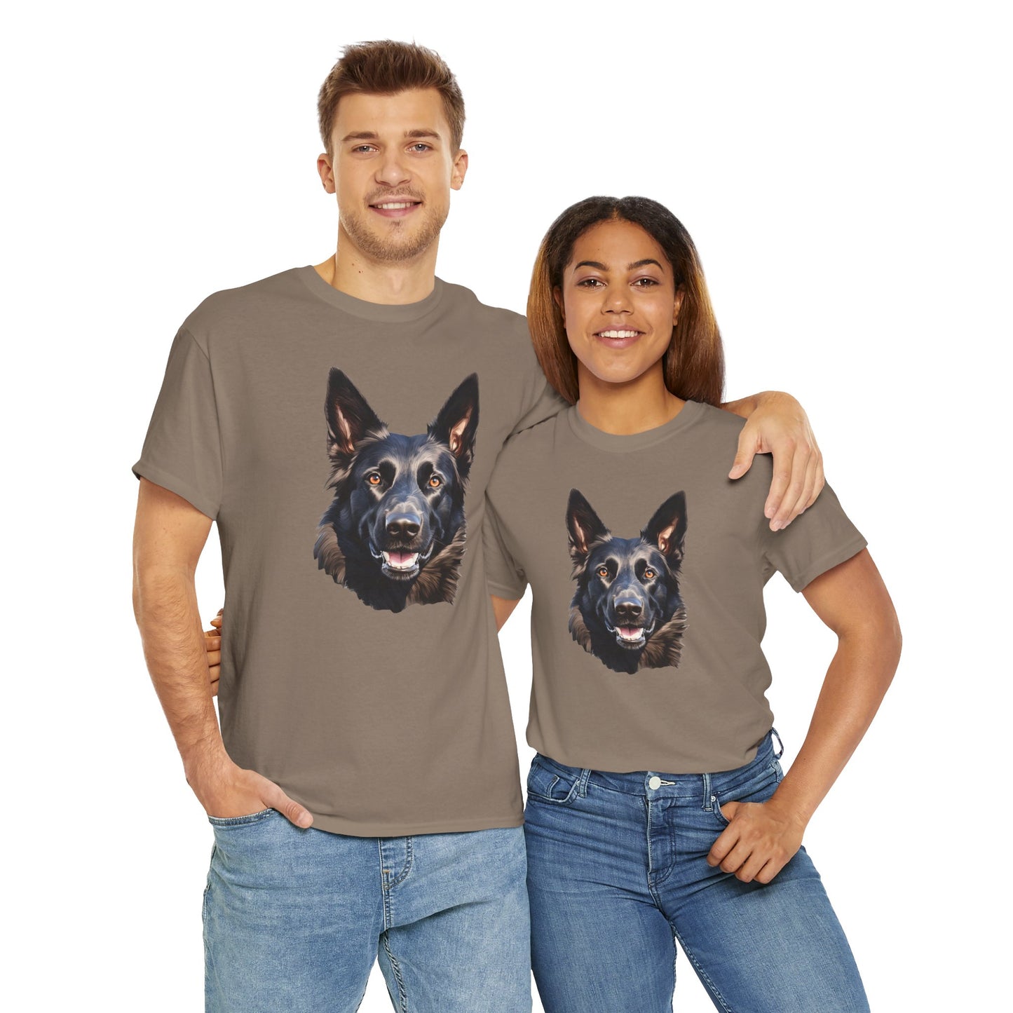 Dog Lover Unisex Tee with Vibrant Design - Ideal for Casual Outings and Gifting