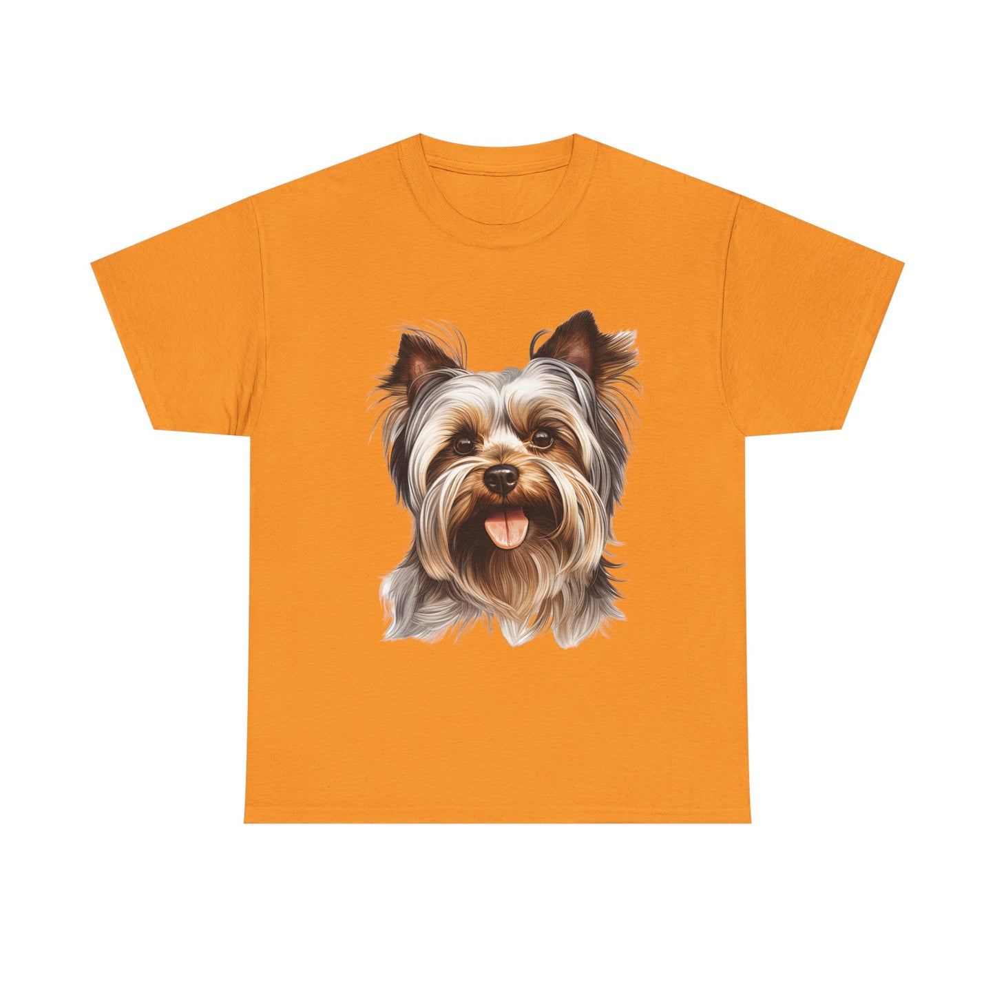 Dog Lover Unisex Tee with Vibrant Design - Ideal for Casual Outings and Gifting Yorkshire Terrier
