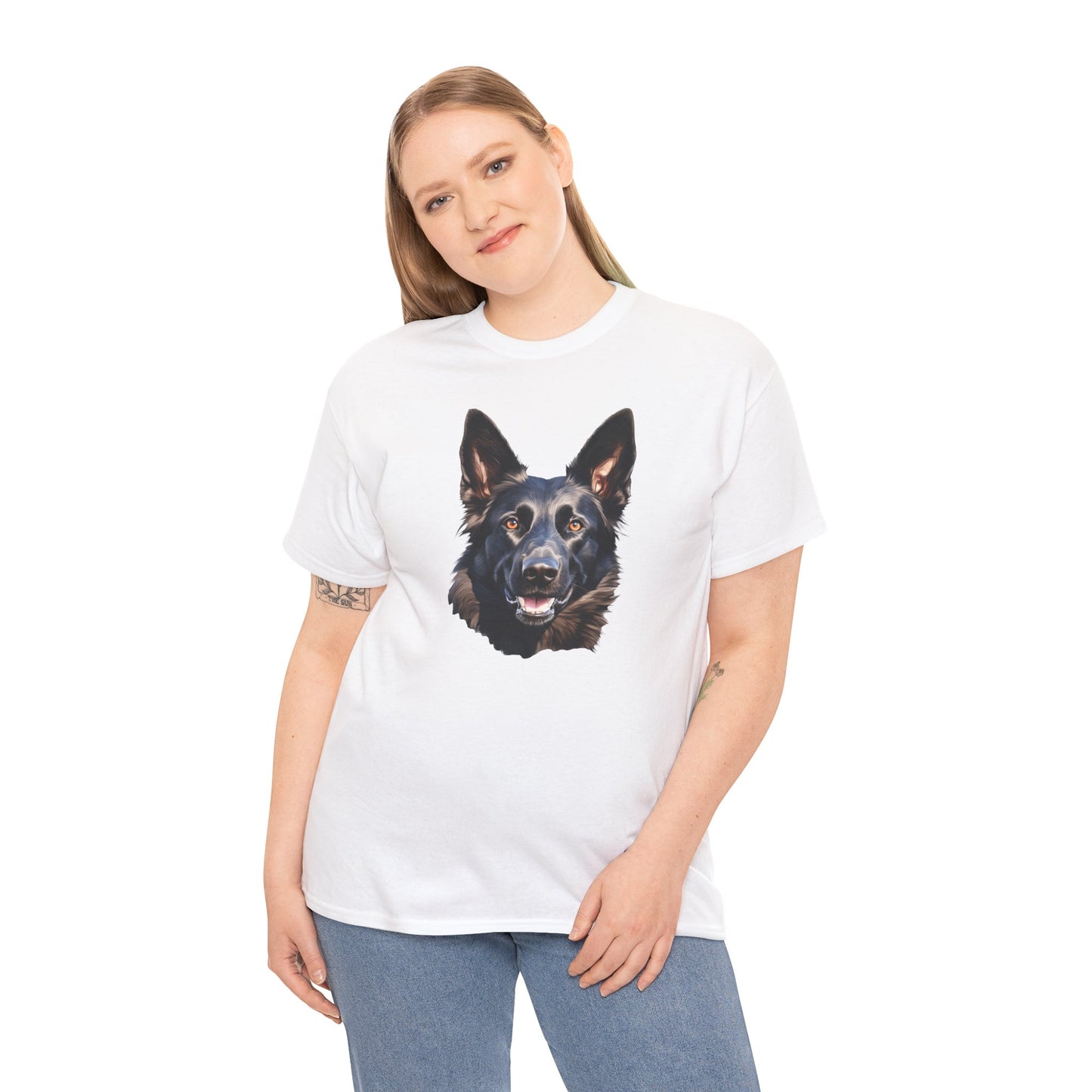 Dog Lover Unisex Tee with Vibrant Design - Ideal for Casual Outings and Gifting