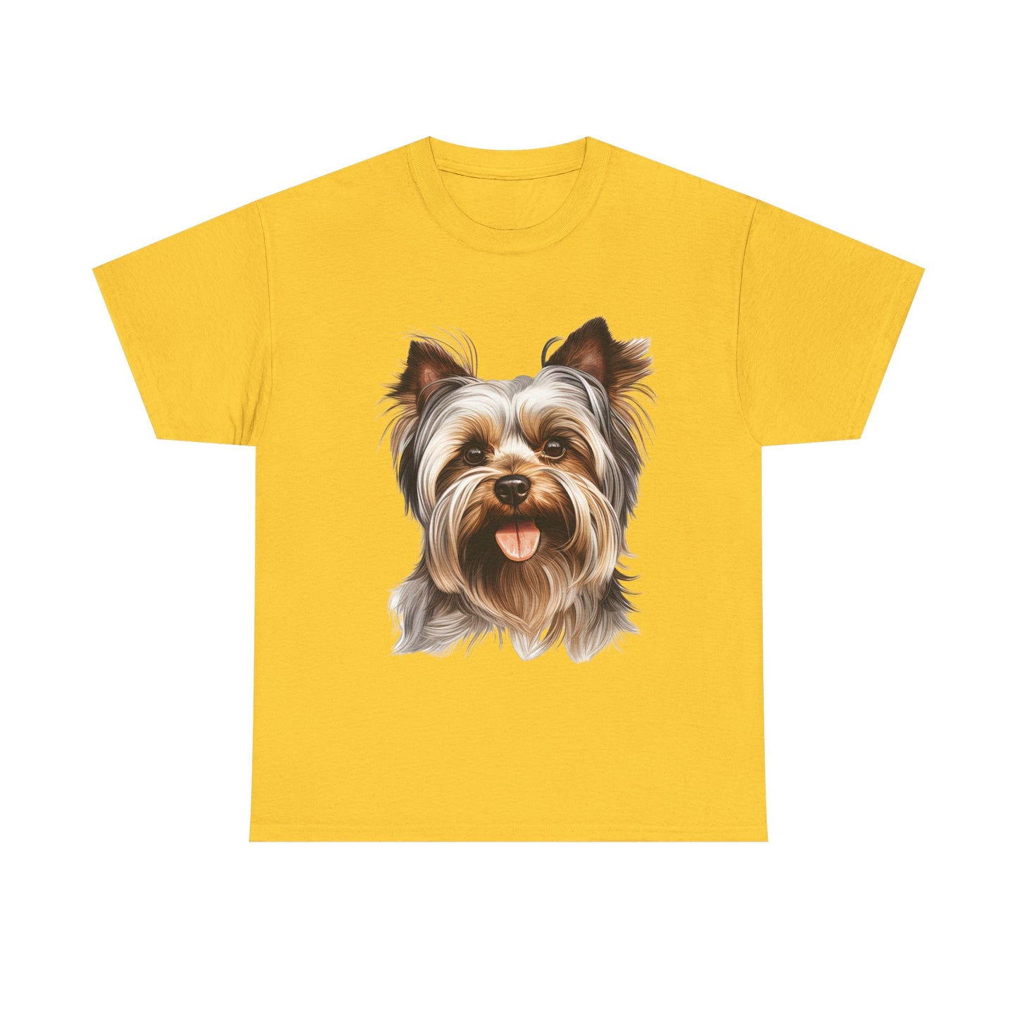 Dog Lover Unisex Tee with Vibrant Design - Ideal for Casual Outings and Gifting Yorkshire Terrier