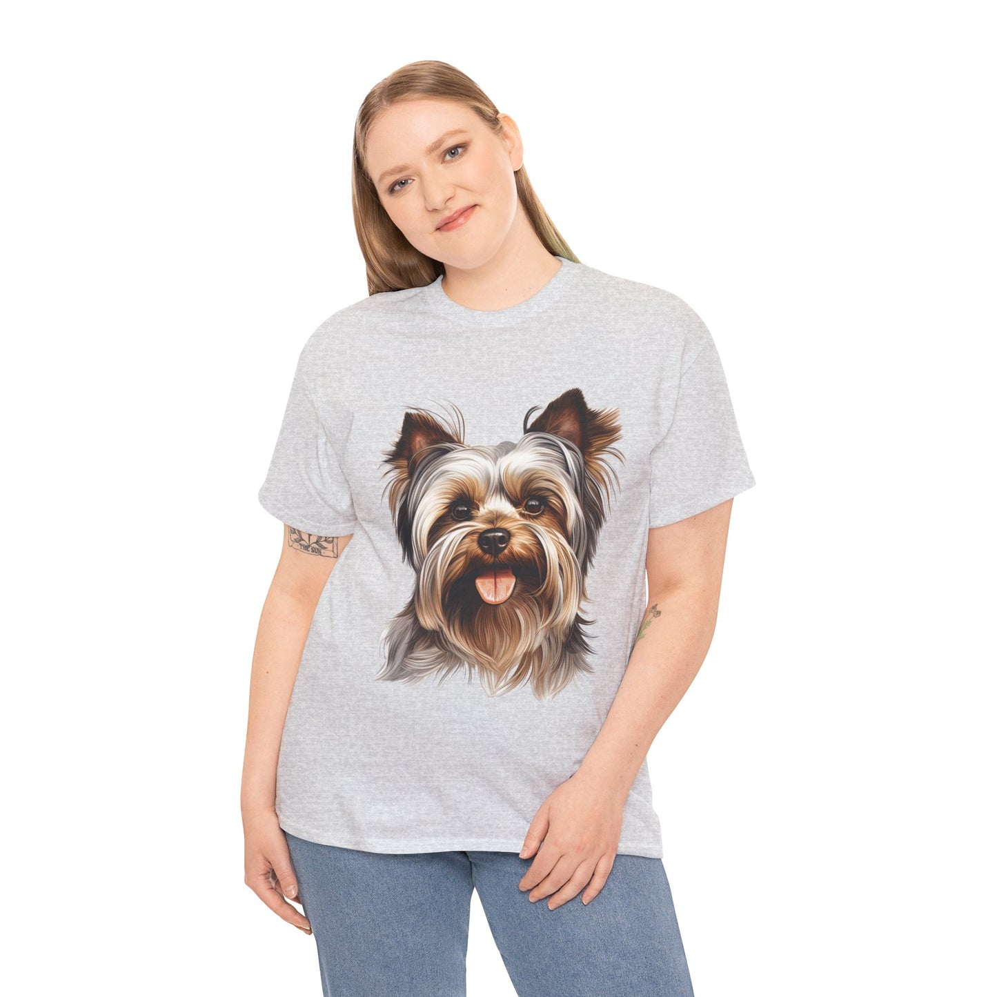 Dog Lover Unisex Tee with Vibrant Design - Ideal for Casual Outings and Gifting Yorkshire Terrier