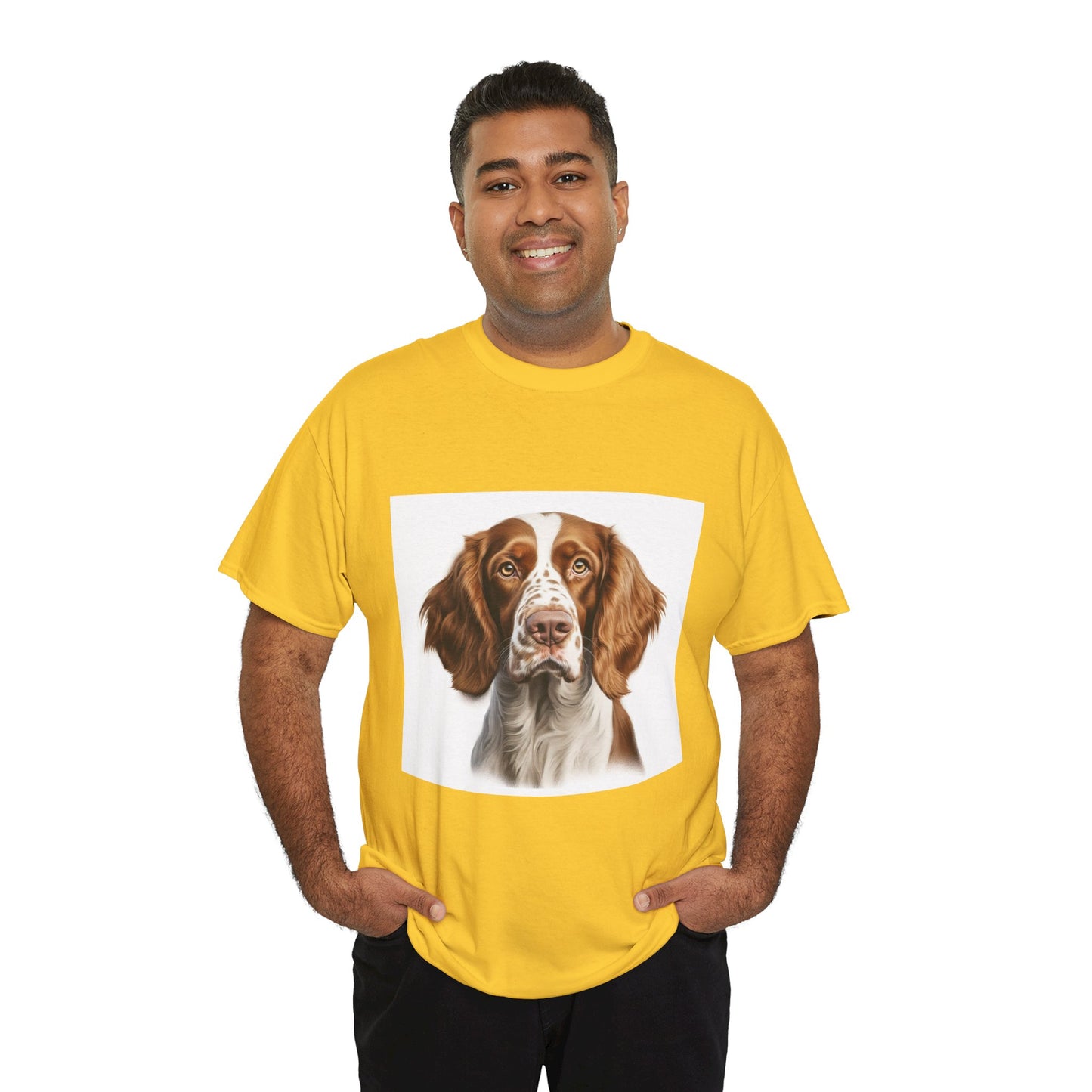 Dog Lover Unisex Tee with Vibrant Design - Ideal for Casual Outings and Gifting