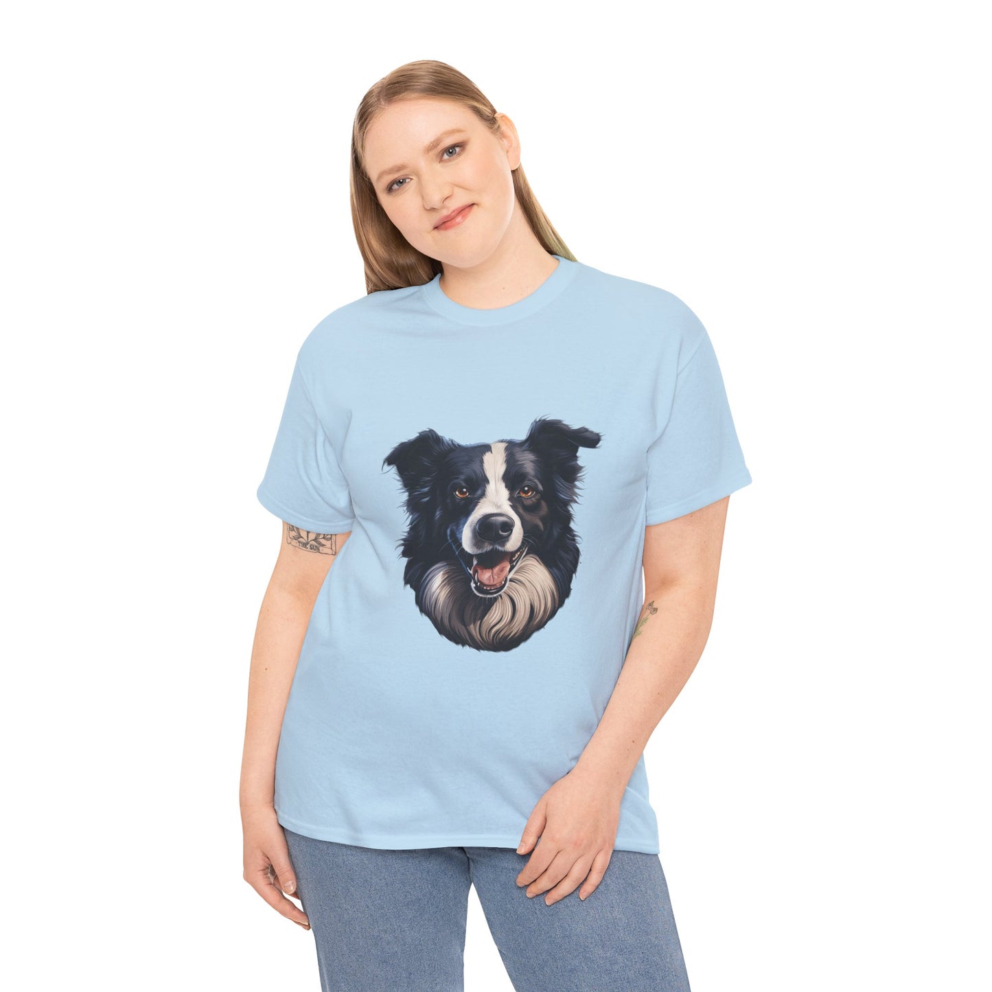 Dog Lover Unisex Tee with Vibrant Design - Ideal for Casual Outings and Gifting
