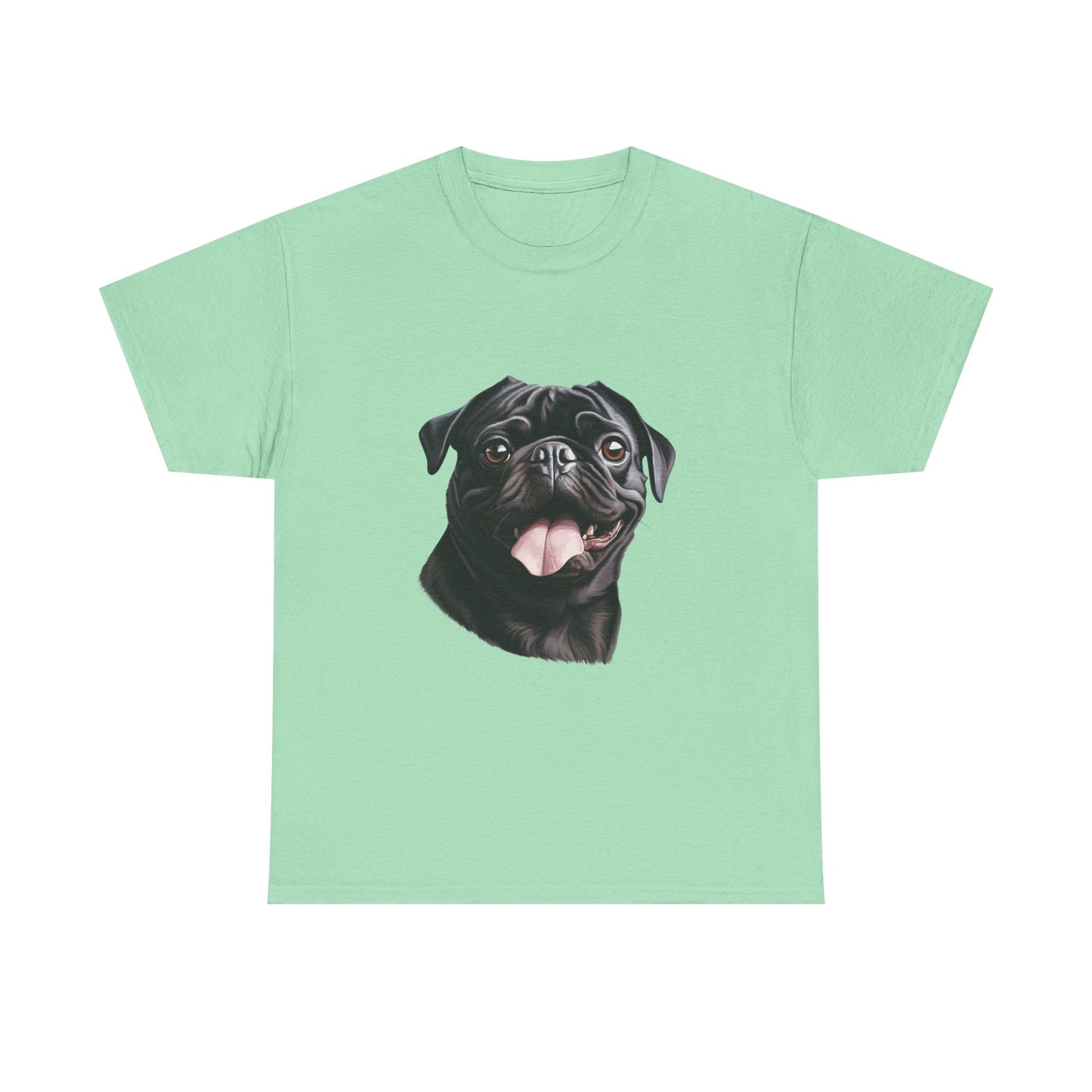 Dog Lover Unisex Tee with Vibrant Design - Ideal for Casual Outings and Gifting