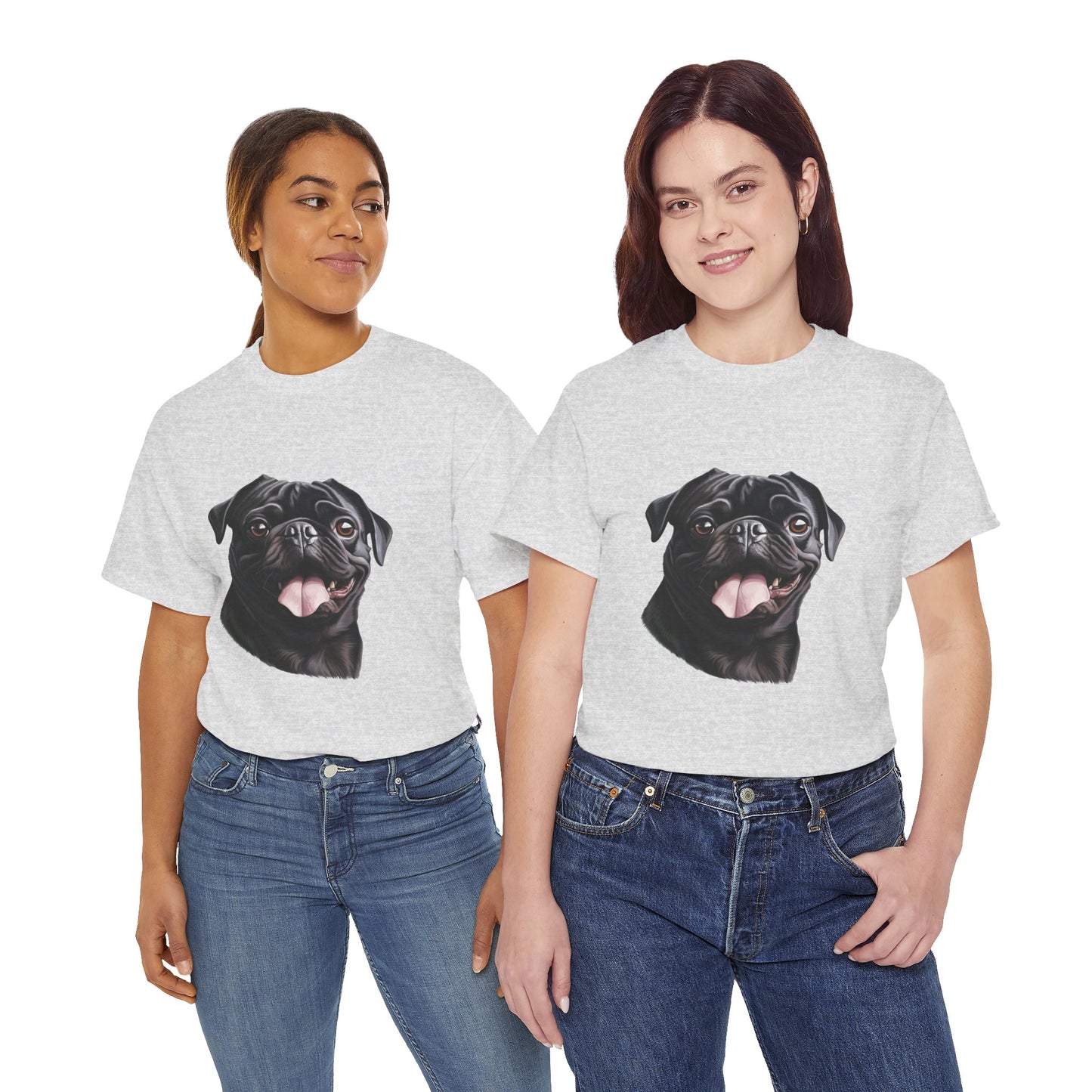 Dog Lover Unisex Tee with Vibrant Design - Ideal for Casual Outings and Gifting