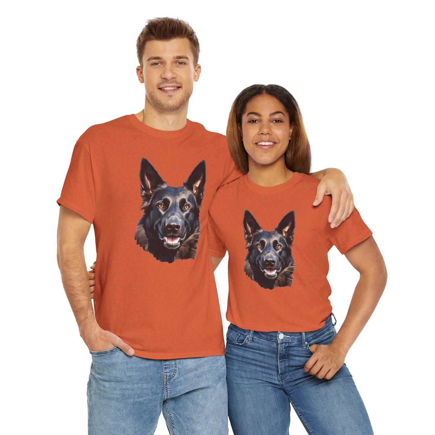 Dog Lover Unisex Tee with Vibrant Design - Ideal for Casual Outings and Gifting