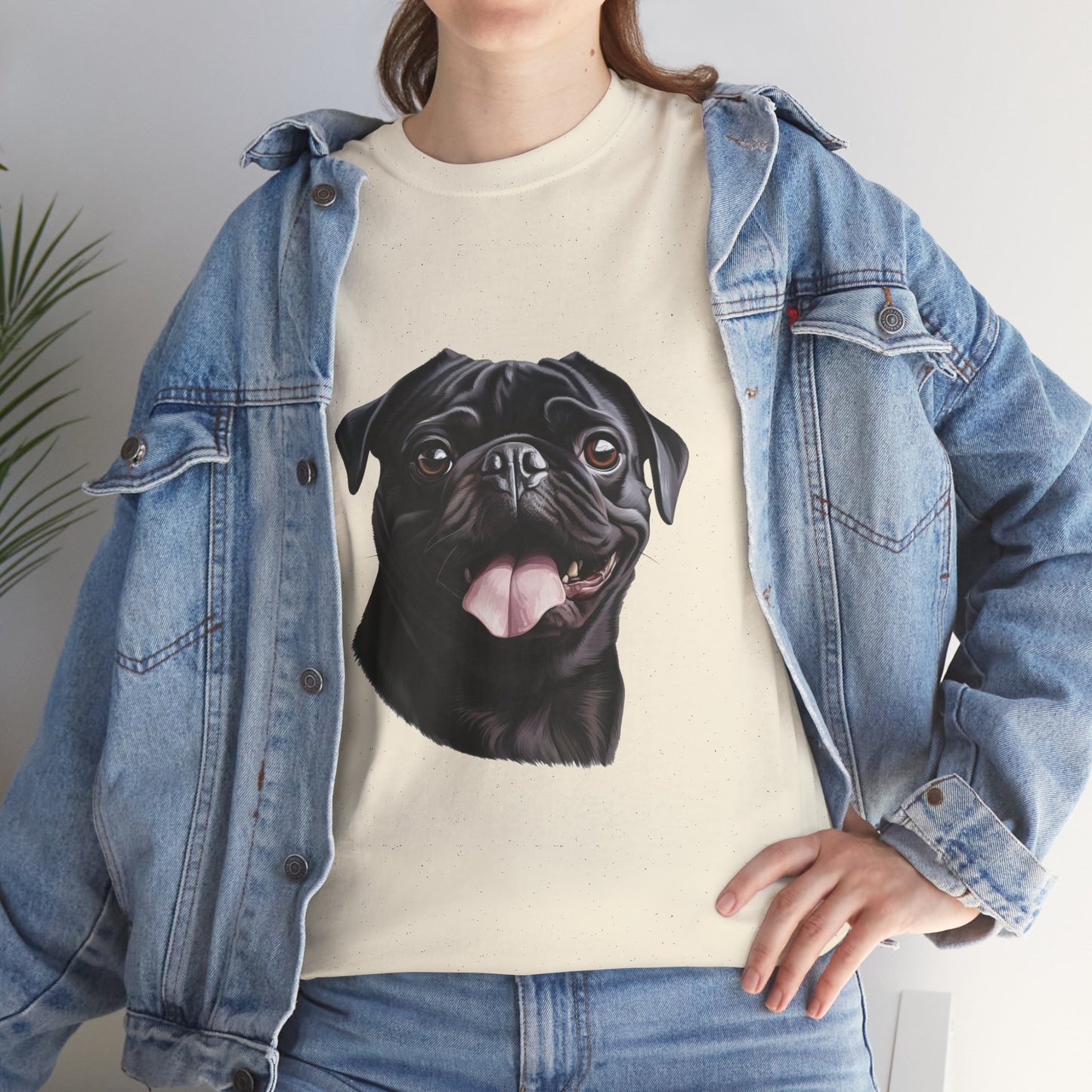 Dog Lover Unisex Tee with Vibrant Design - Ideal for Casual Outings and Gifting