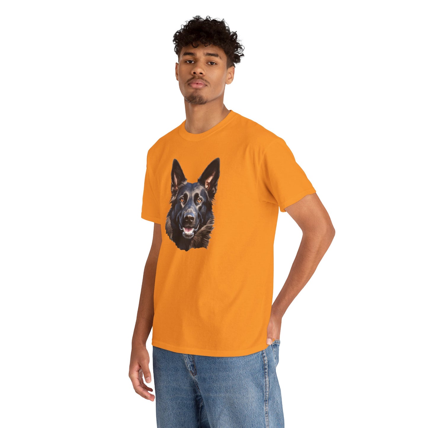 Dog Lover Unisex Tee with Vibrant Design - Ideal for Casual Outings and Gifting