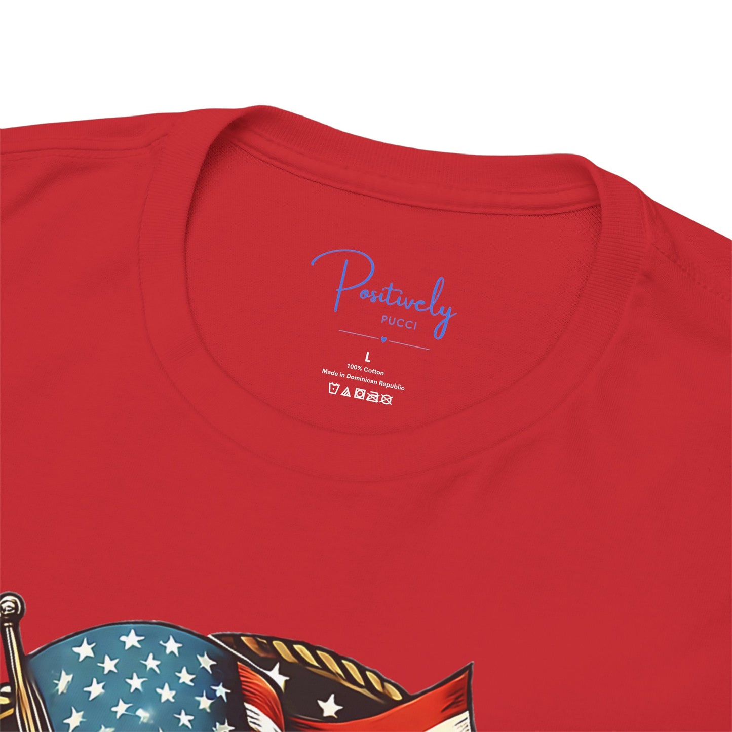 Heavy Cotton Tee "Gulf of America" Unisex - Vintage Patriotic Graphic T-Shirt