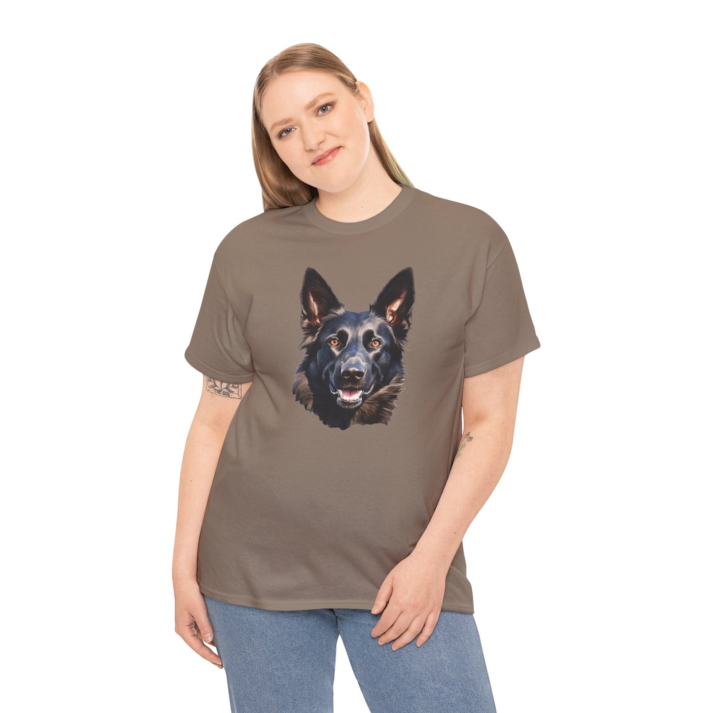 Dog Lover Unisex Tee with Vibrant Design - Ideal for Casual Outings and Gifting