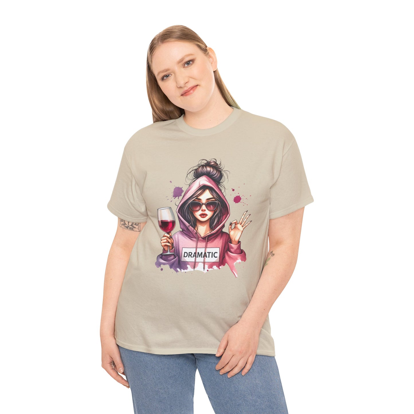 Dramatic Wine Lover Tee