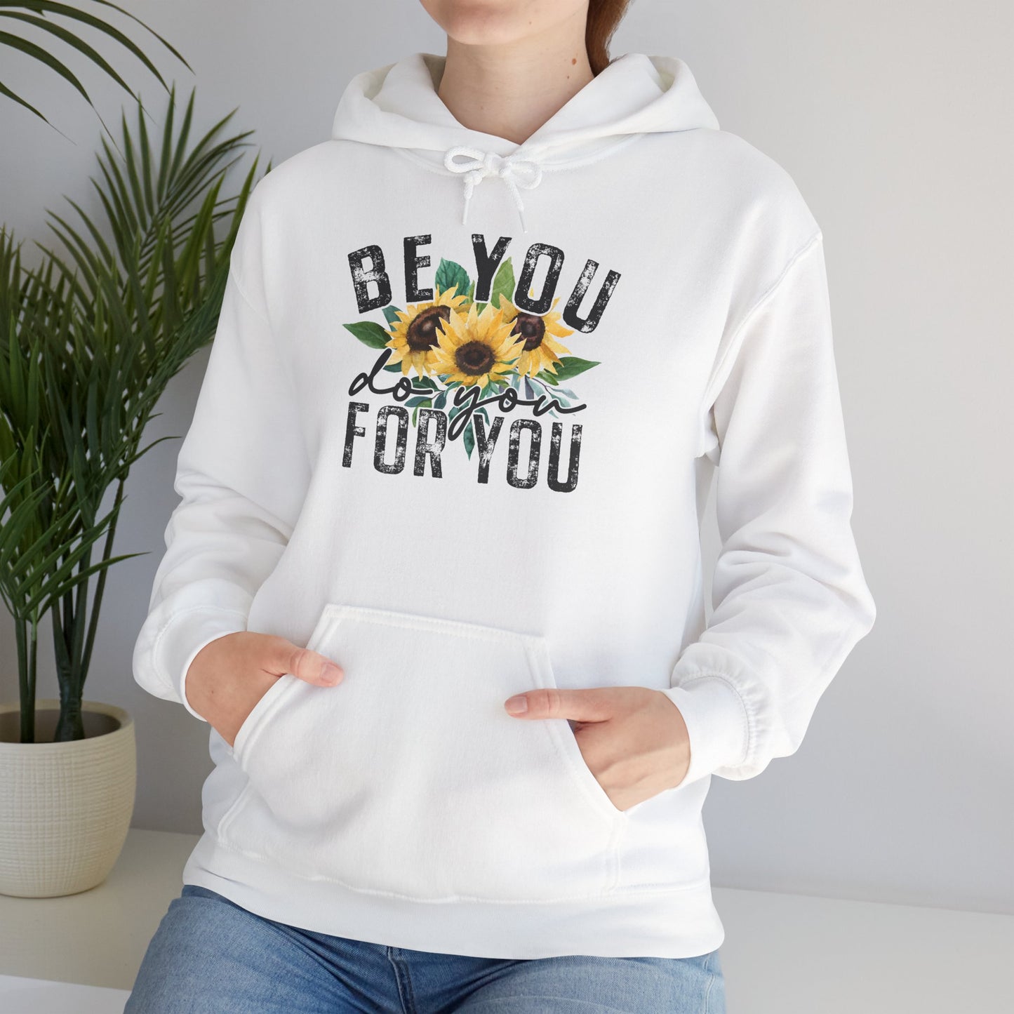 Floral Inspire Unisex Hoodie - "Be You, Do You, For You"