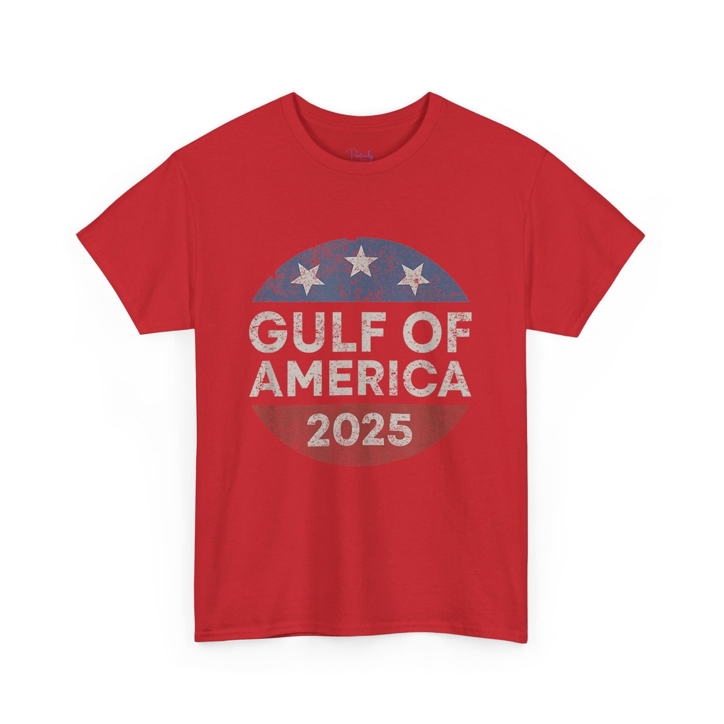 "Gulf of America" Unisex Heavy Cotton Tee - Celebrate American Pride & Everyday Comfort
