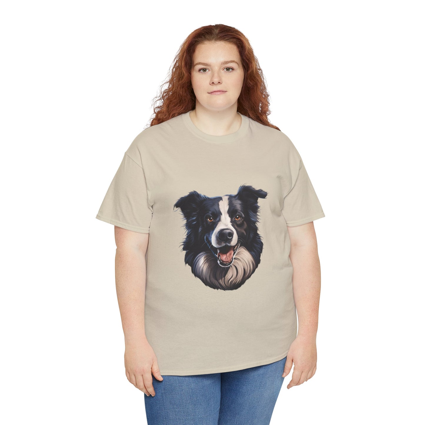 Dog Lover Unisex Tee with Vibrant Design - Ideal for Casual Outings and Gifting