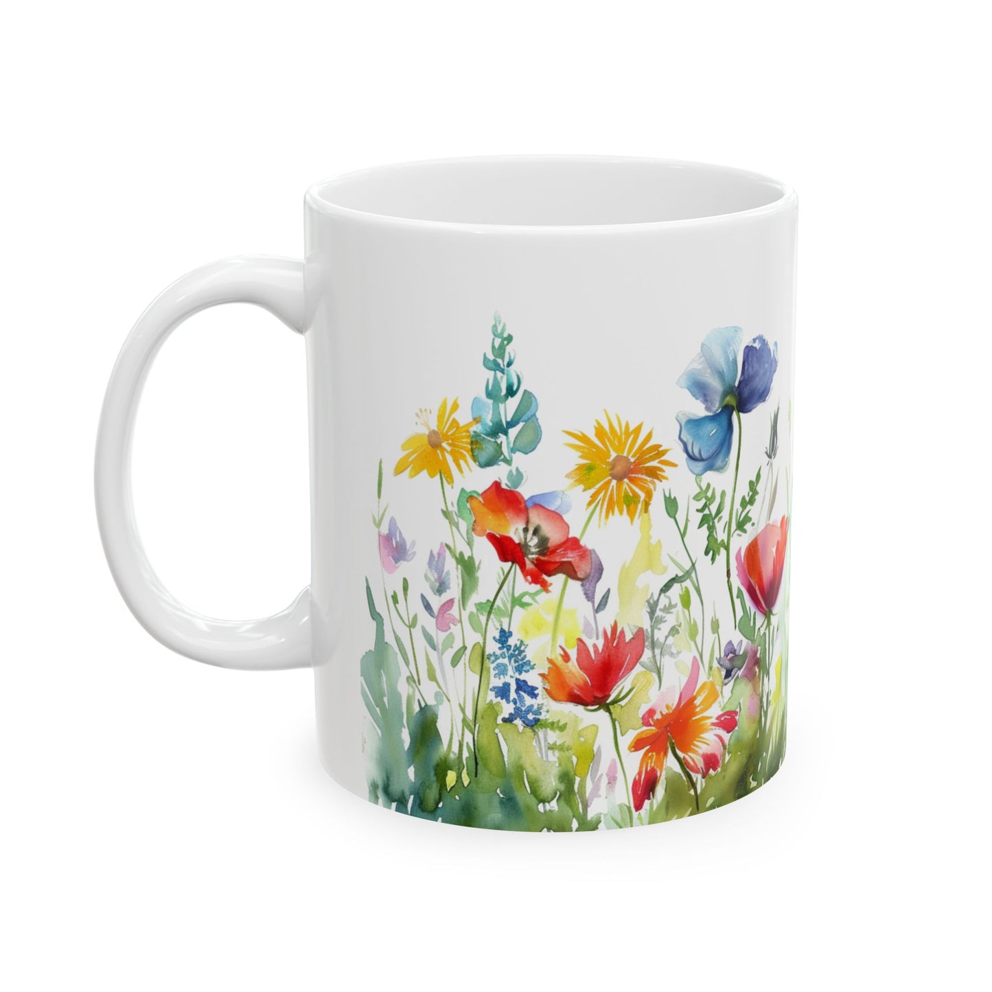 Wildflower Bliss Motivational Mug