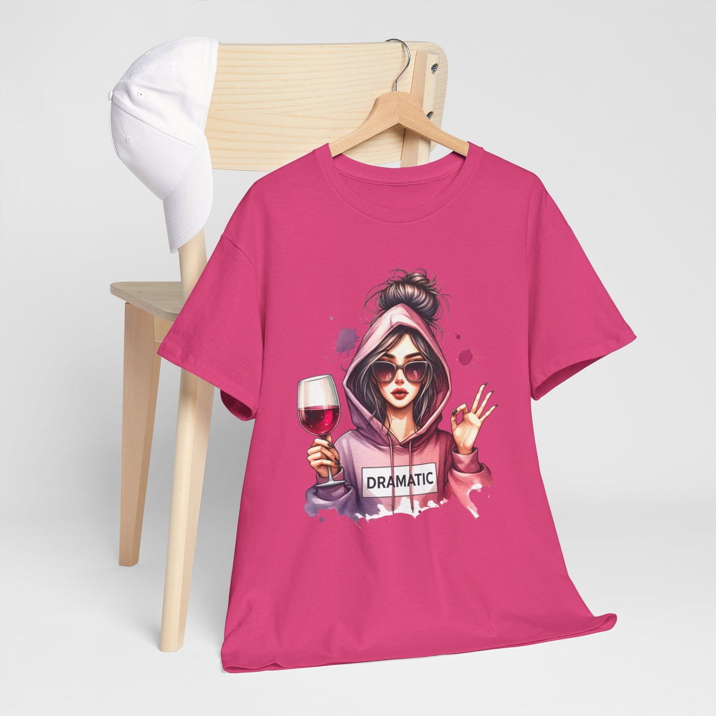 Dramatic Wine Lover Tee