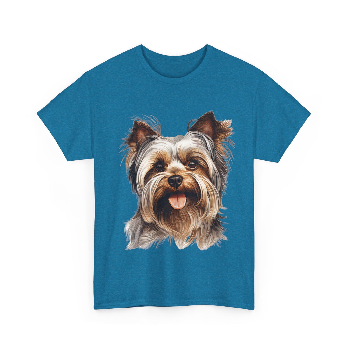 Dog Lover Unisex Tee with Vibrant Design - Ideal for Casual Outings and Gifting Yorkshire Terrier