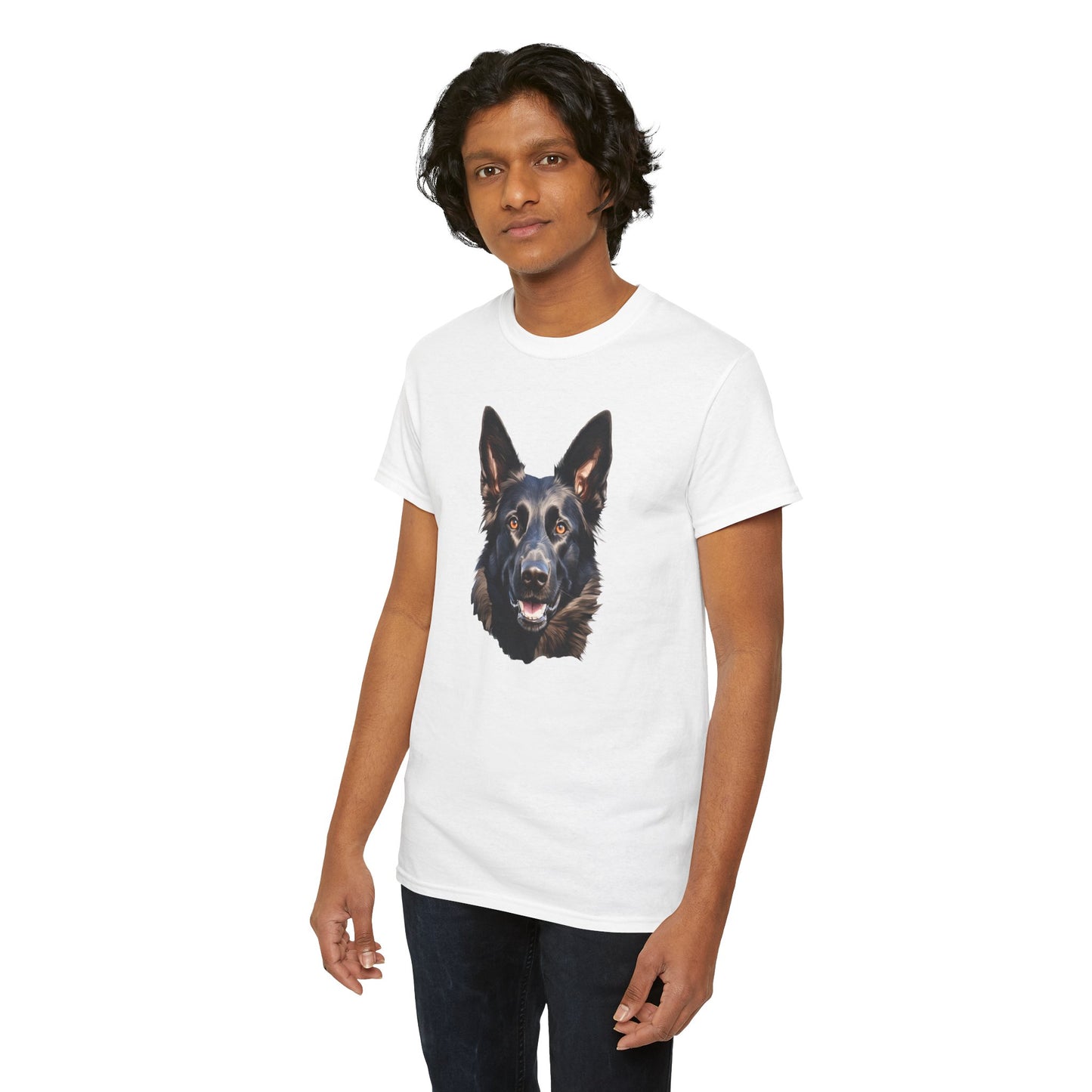 Dog Lover Unisex Tee with Vibrant Design - Ideal for Casual Outings and Gifting