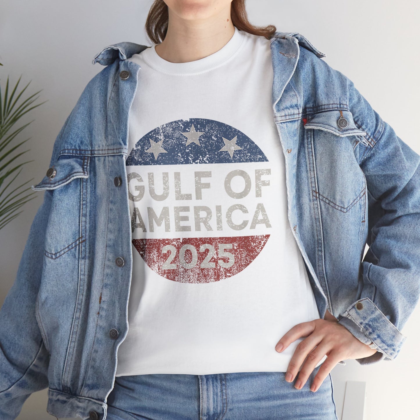 "Gulf of America" Unisex Heavy Cotton Tee - Celebrate American Pride & Everyday Comfort