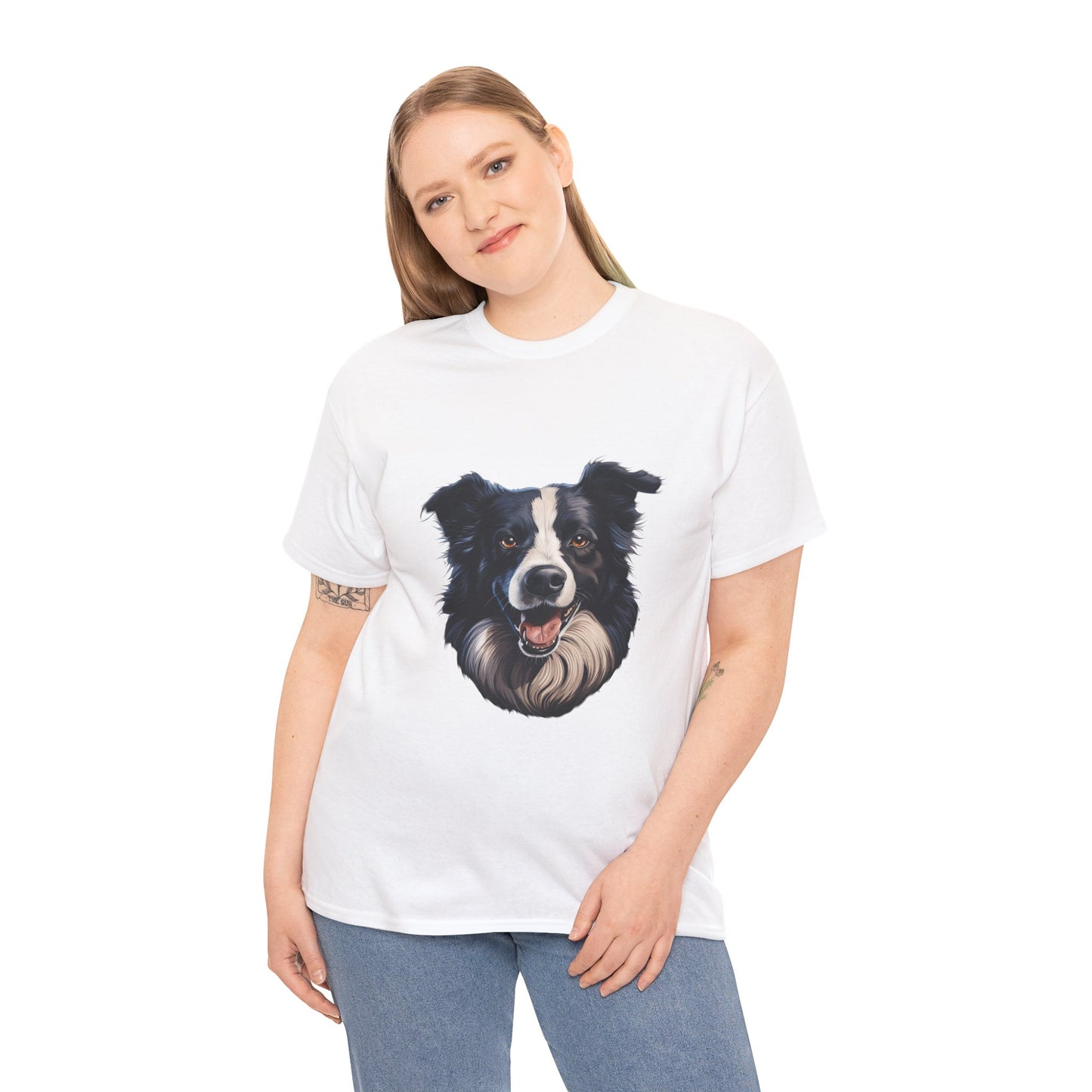Dog Lover Unisex Tee with Vibrant Design - Ideal for Casual Outings and Gifting