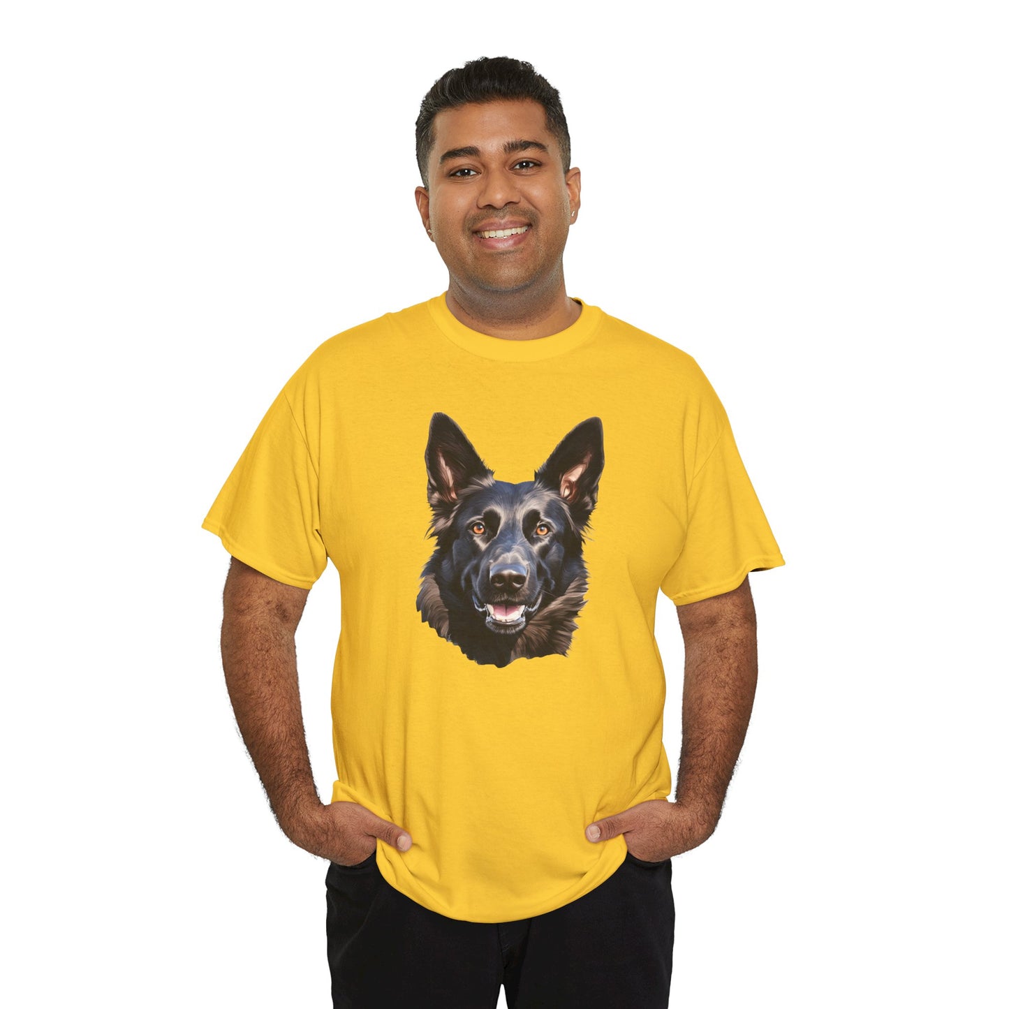 Dog Lover Unisex Tee with Vibrant Design - Ideal for Casual Outings and Gifting