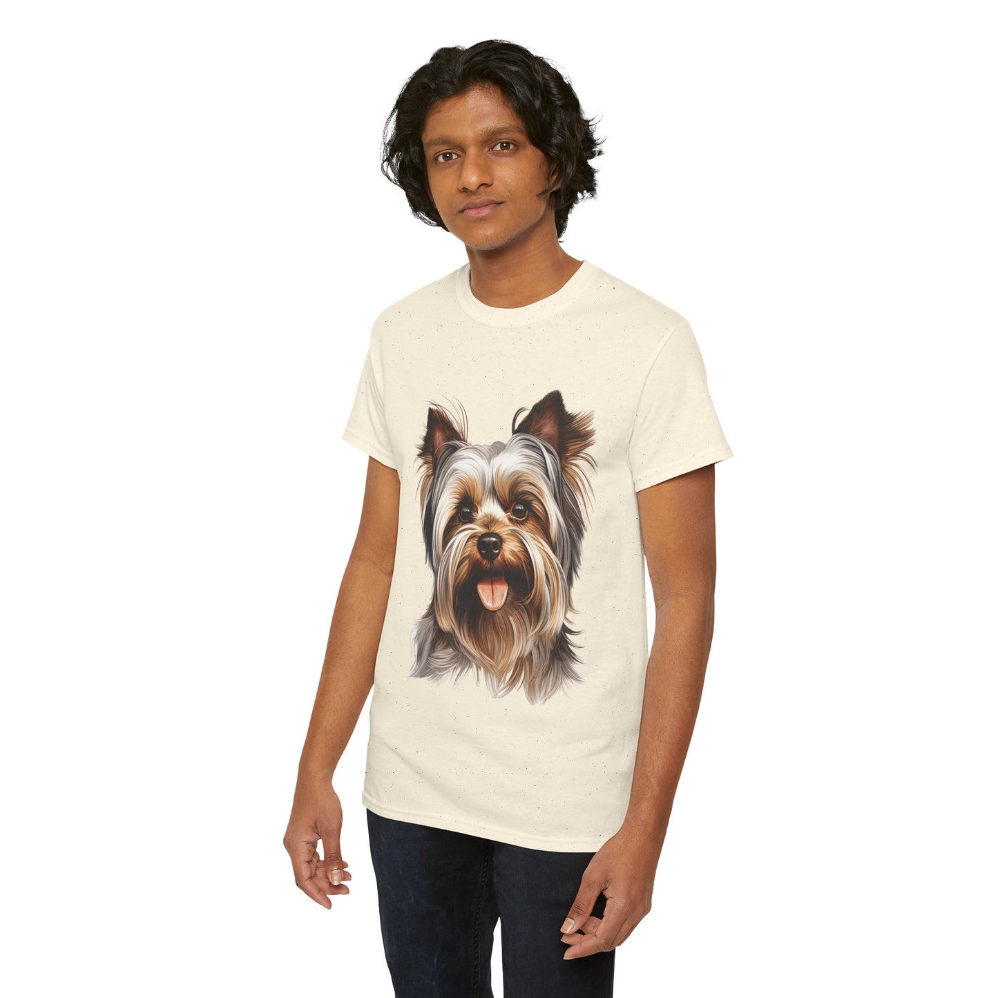 Dog Lover Unisex Tee with Vibrant Design - Ideal for Casual Outings and Gifting Yorkshire Terrier