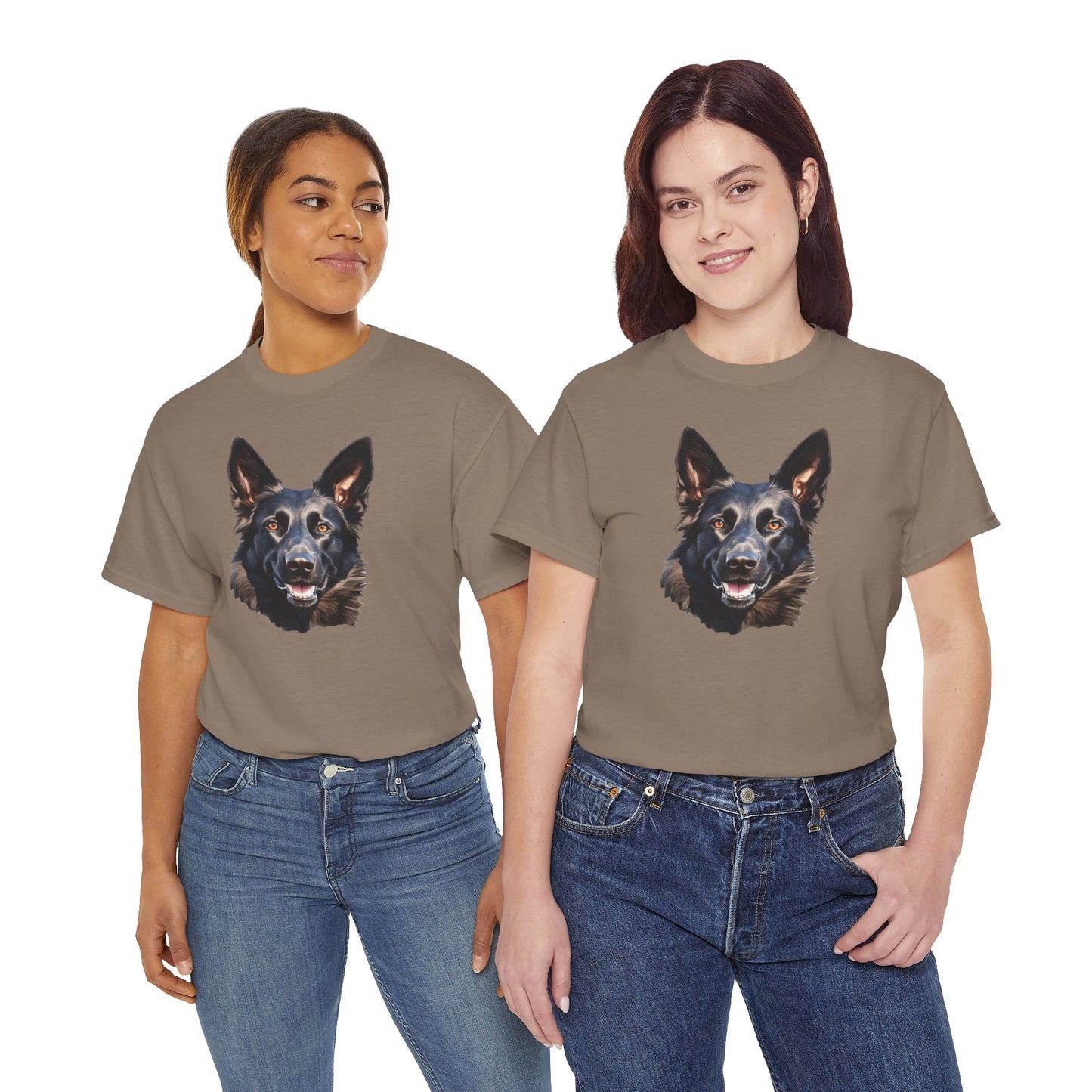 Dog Lover Unisex Tee with Vibrant Design - Ideal for Casual Outings and Gifting