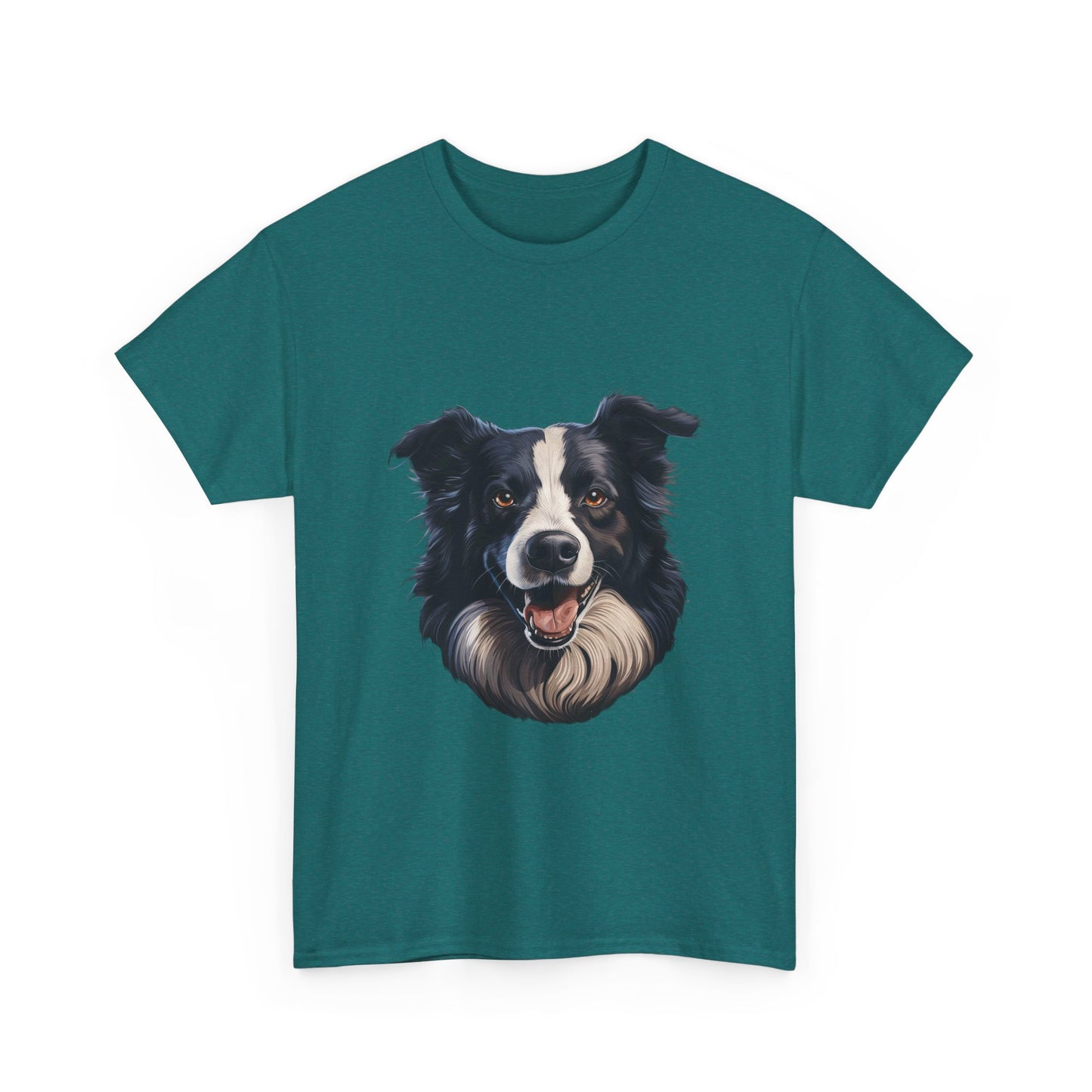 Dog Lover Unisex Tee with Vibrant Design - Ideal for Casual Outings and Gifting