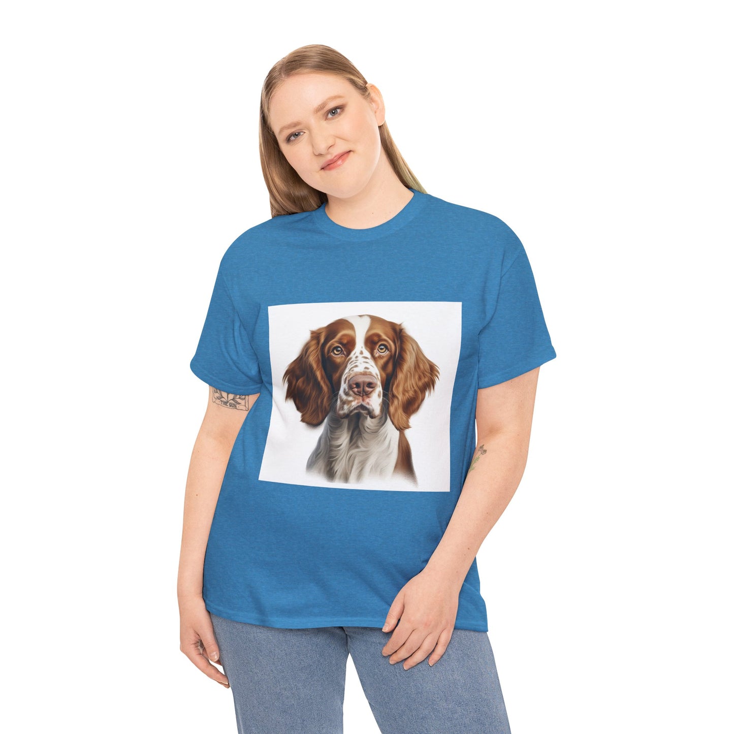 Dog Lover Unisex Tee with Vibrant Design - Ideal for Casual Outings and Gifting