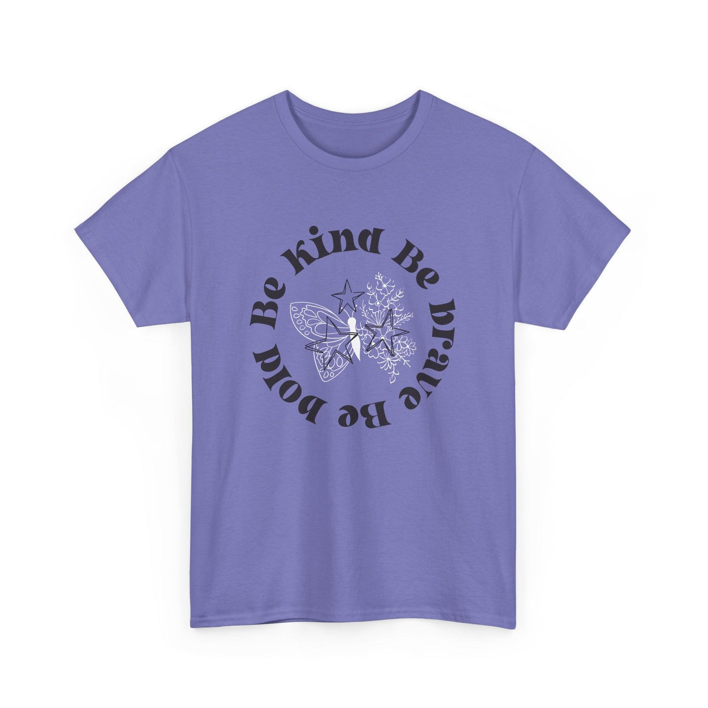 Be Kind Unisex Heavy Cotton Tee - Comfortable, Positive Vibes Apparel