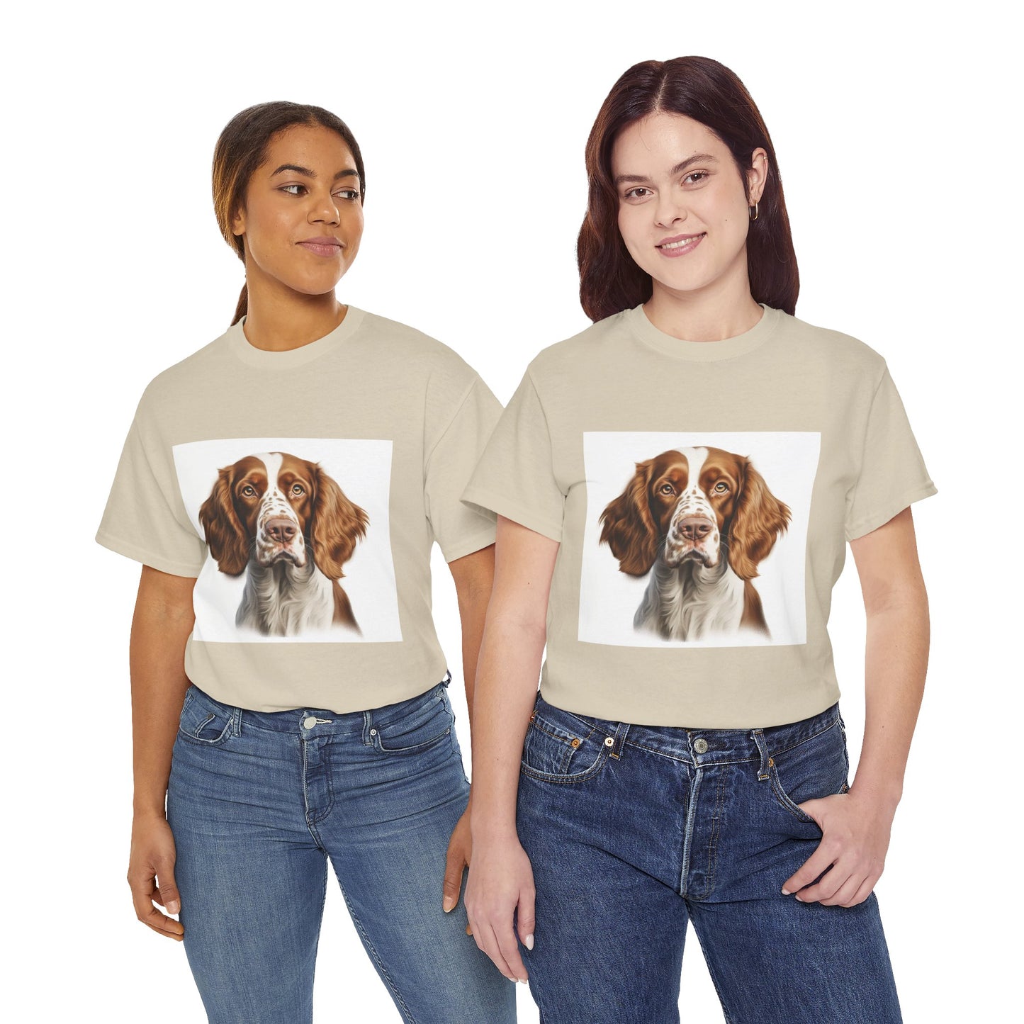 Dog Lover Unisex Tee with Vibrant Design - Ideal for Casual Outings and Gifting