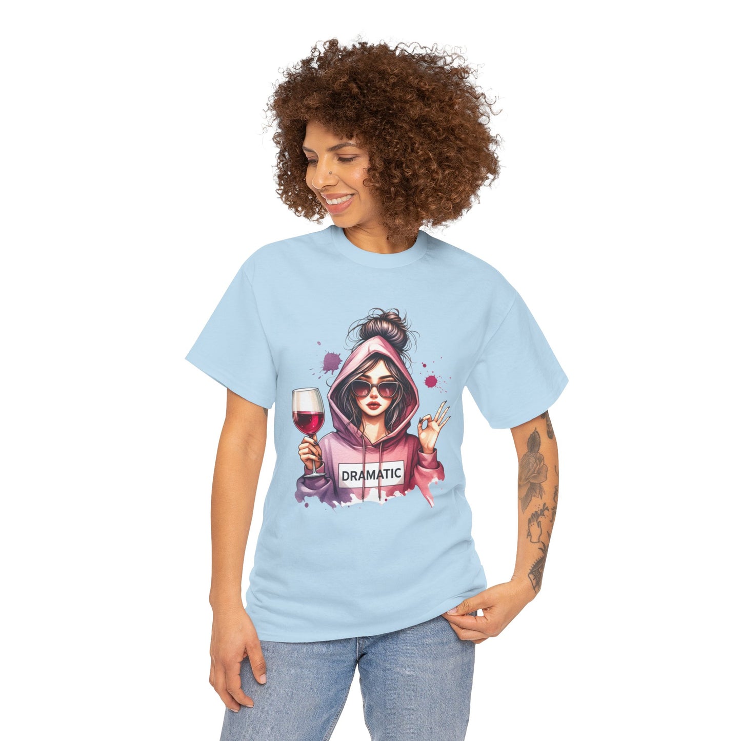 Dramatic Wine Lover Tee