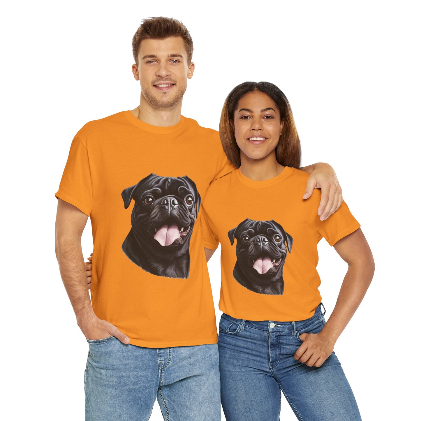Dog Lover Unisex Tee with Vibrant Design - Ideal for Casual Outings and Gifting
