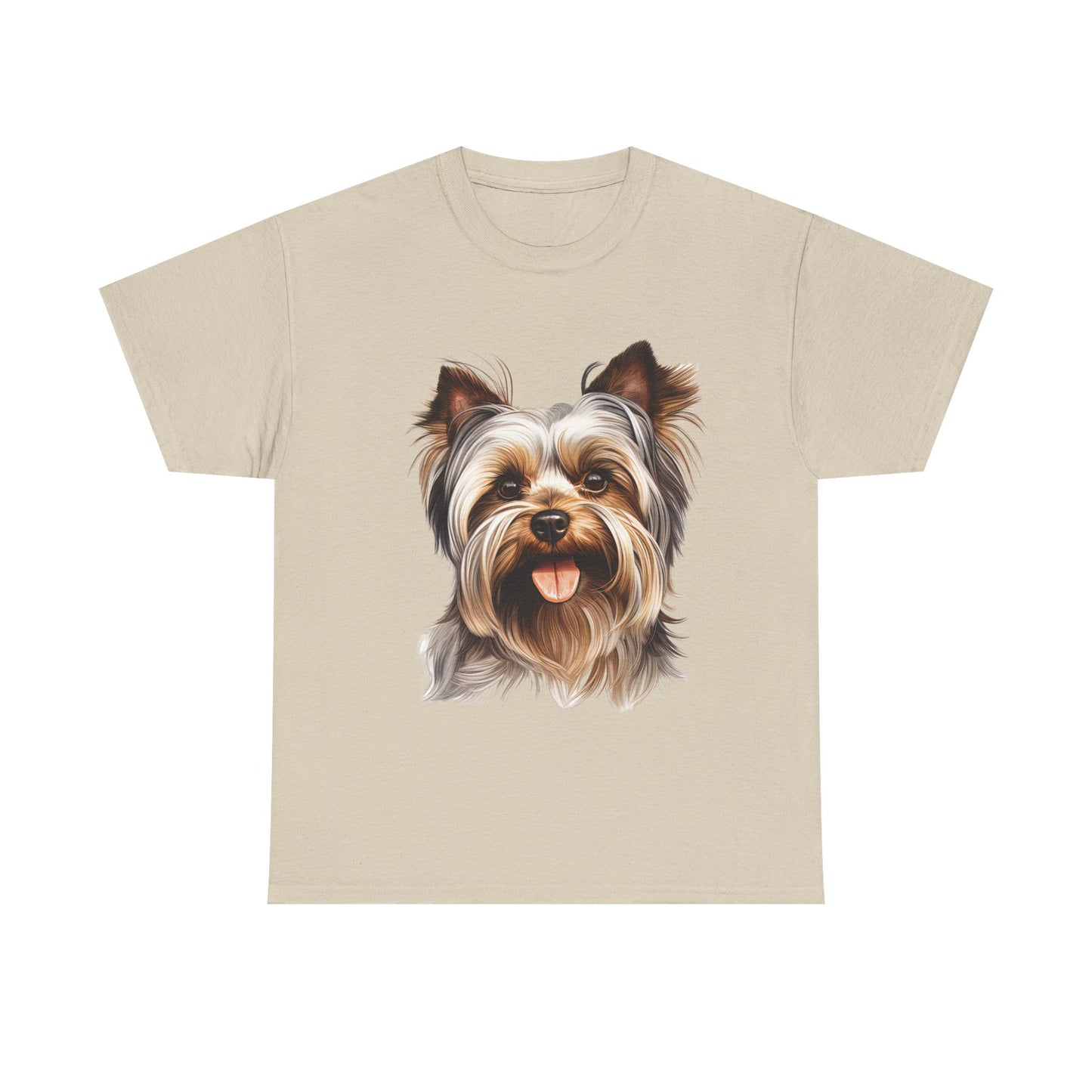 Dog Lover Unisex Tee with Vibrant Design - Ideal for Casual Outings and Gifting Yorkshire Terrier
