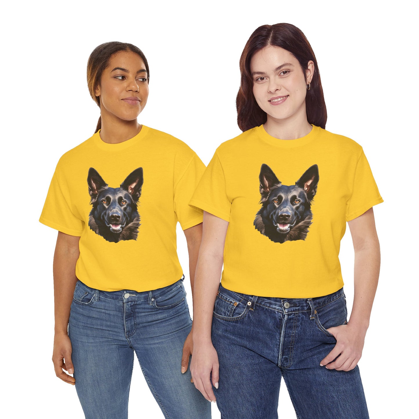 Dog Lover Unisex Tee with Vibrant Design - Ideal for Casual Outings and Gifting