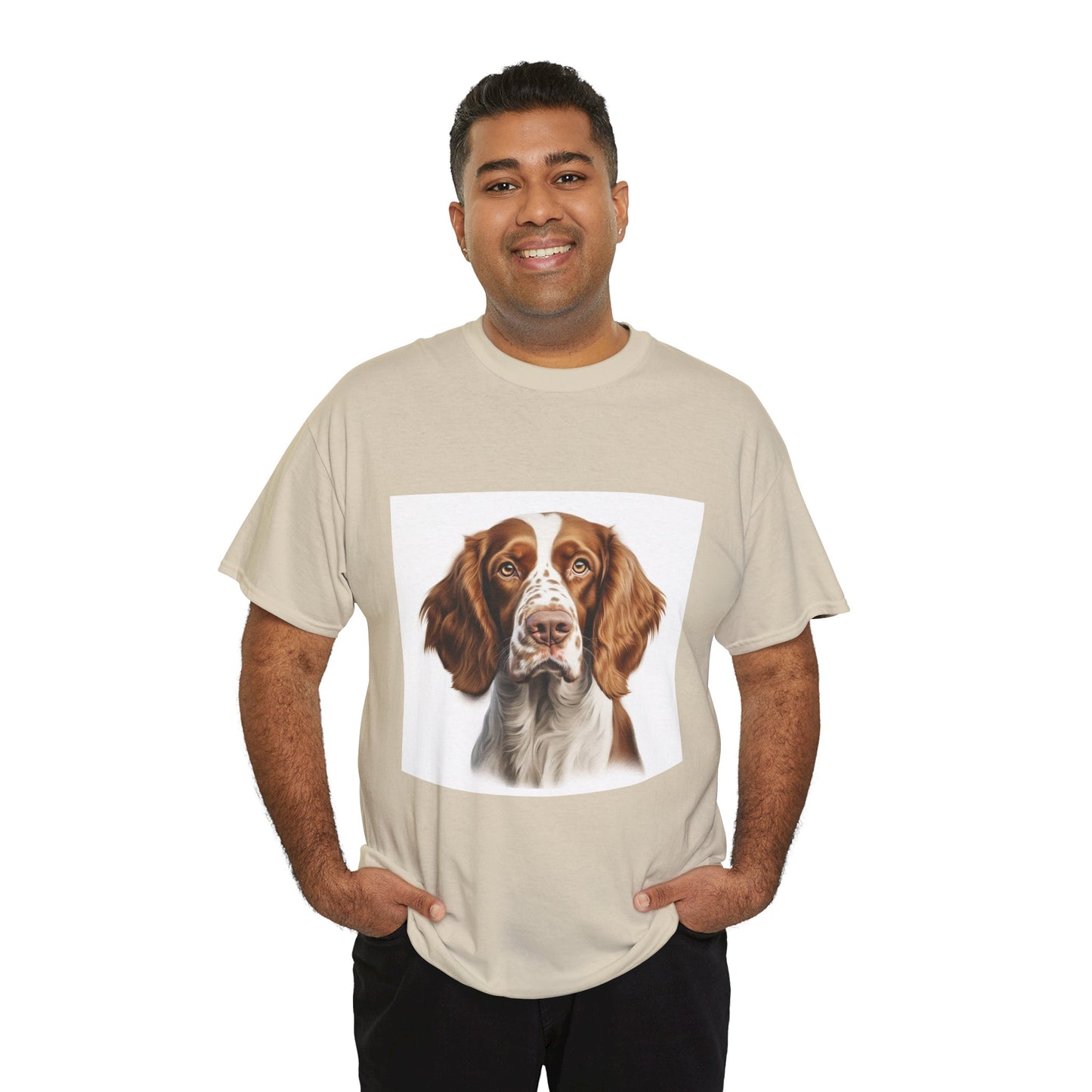 Dog Lover Unisex Tee with Vibrant Design - Ideal for Casual Outings and Gifting