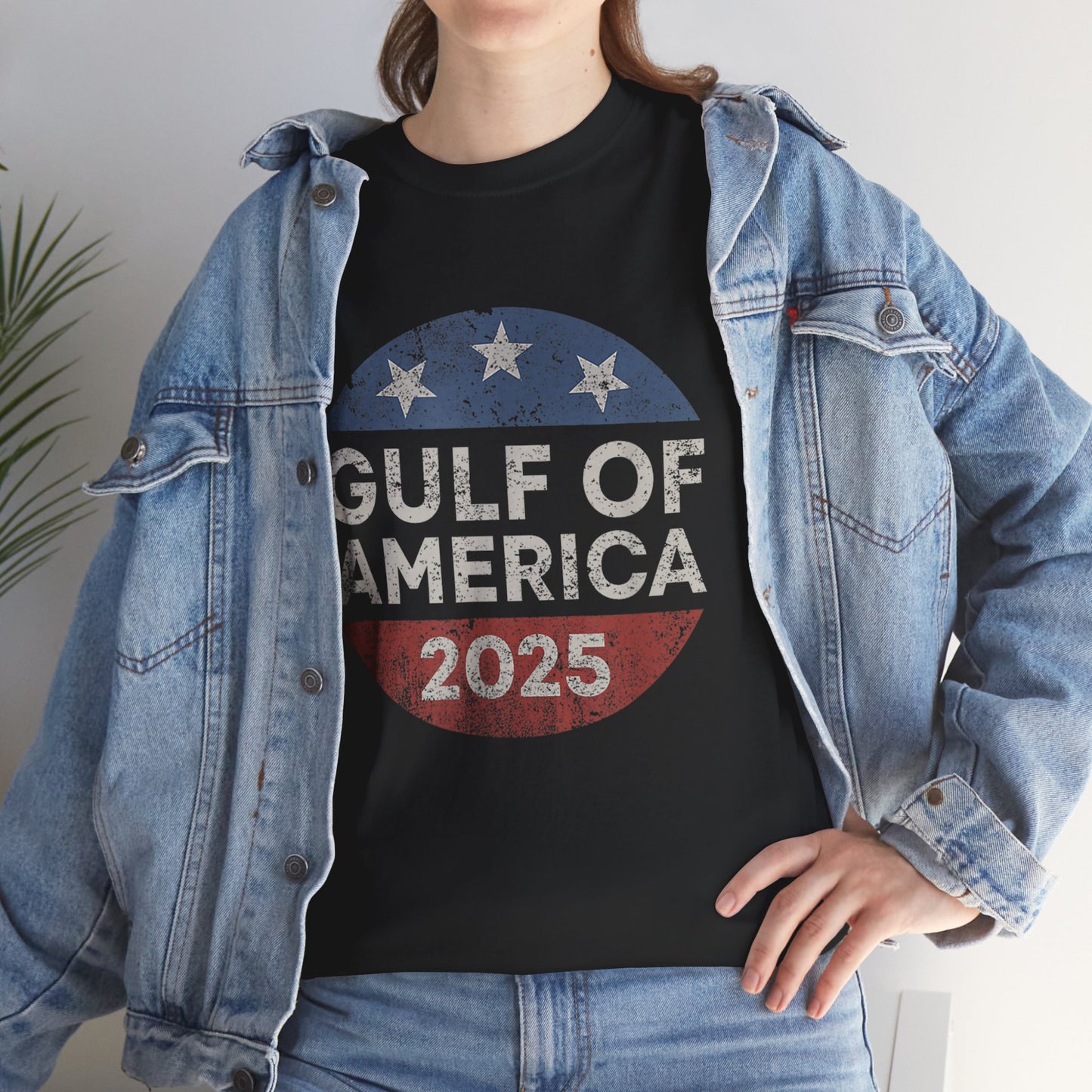 "Gulf of America" Unisex Heavy Cotton Tee - Celebrate American Pride & Everyday Comfort