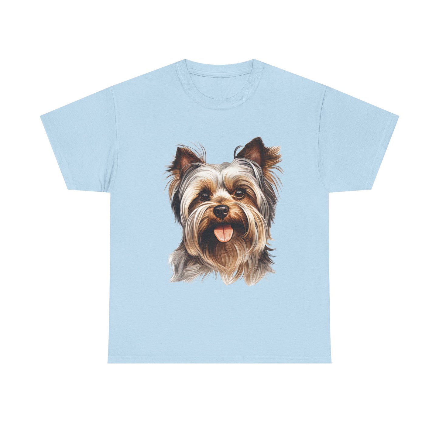 Dog Lover Unisex Tee with Vibrant Design - Ideal for Casual Outings and Gifting Yorkshire Terrier