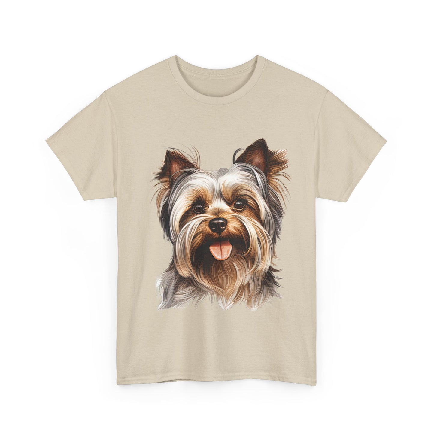 Dog Lover Unisex Tee with Vibrant Design - Ideal for Casual Outings and Gifting Yorkshire Terrier