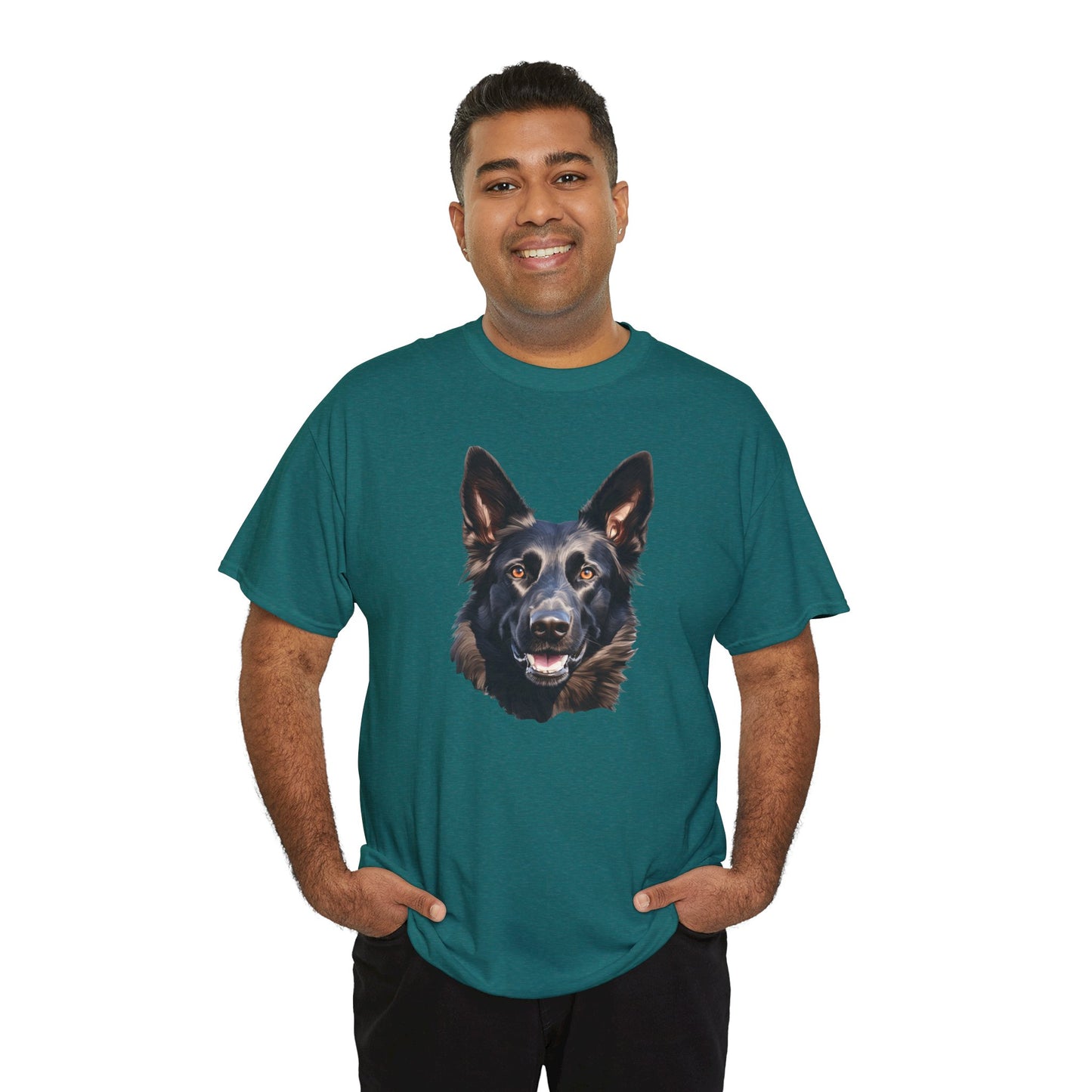 Dog Lover Unisex Tee with Vibrant Design - Ideal for Casual Outings and Gifting