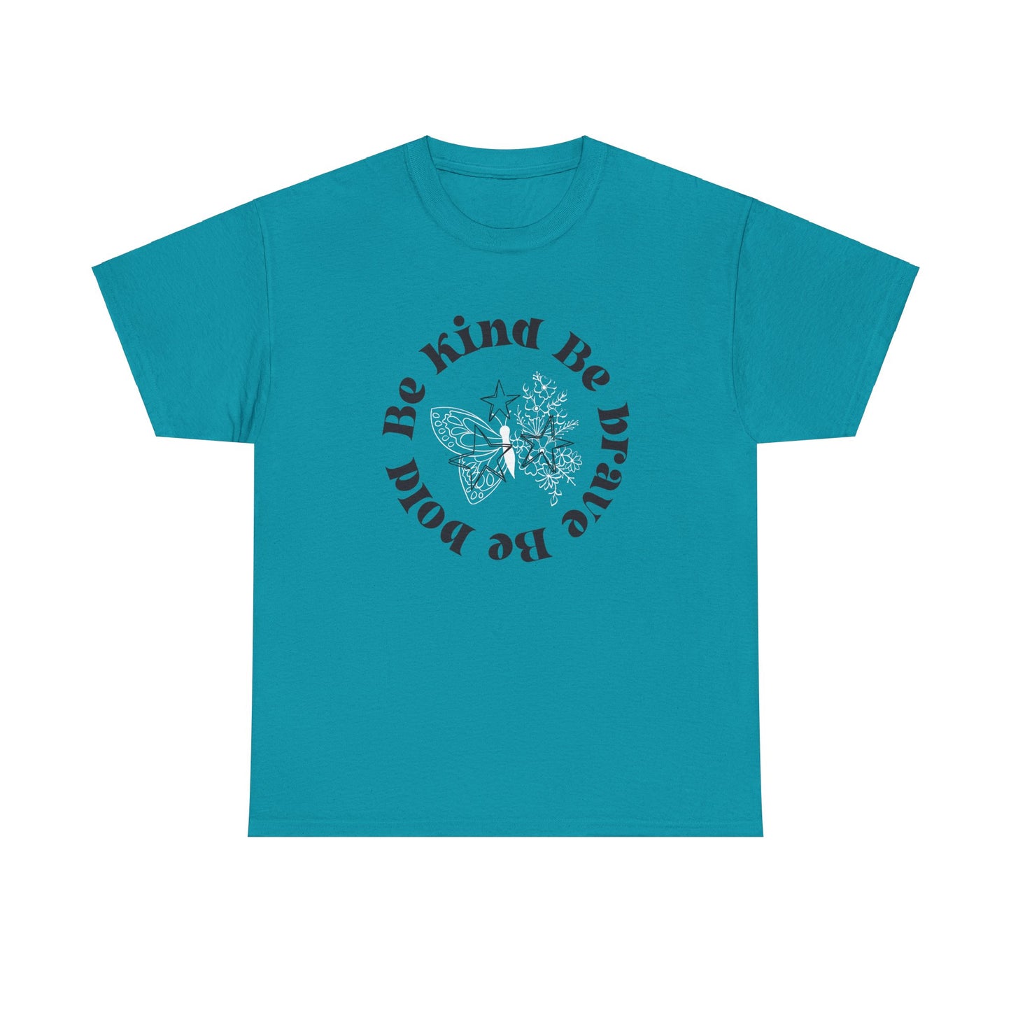 Be Kind Unisex Heavy Cotton Tee - Comfortable, Positive Vibes Apparel